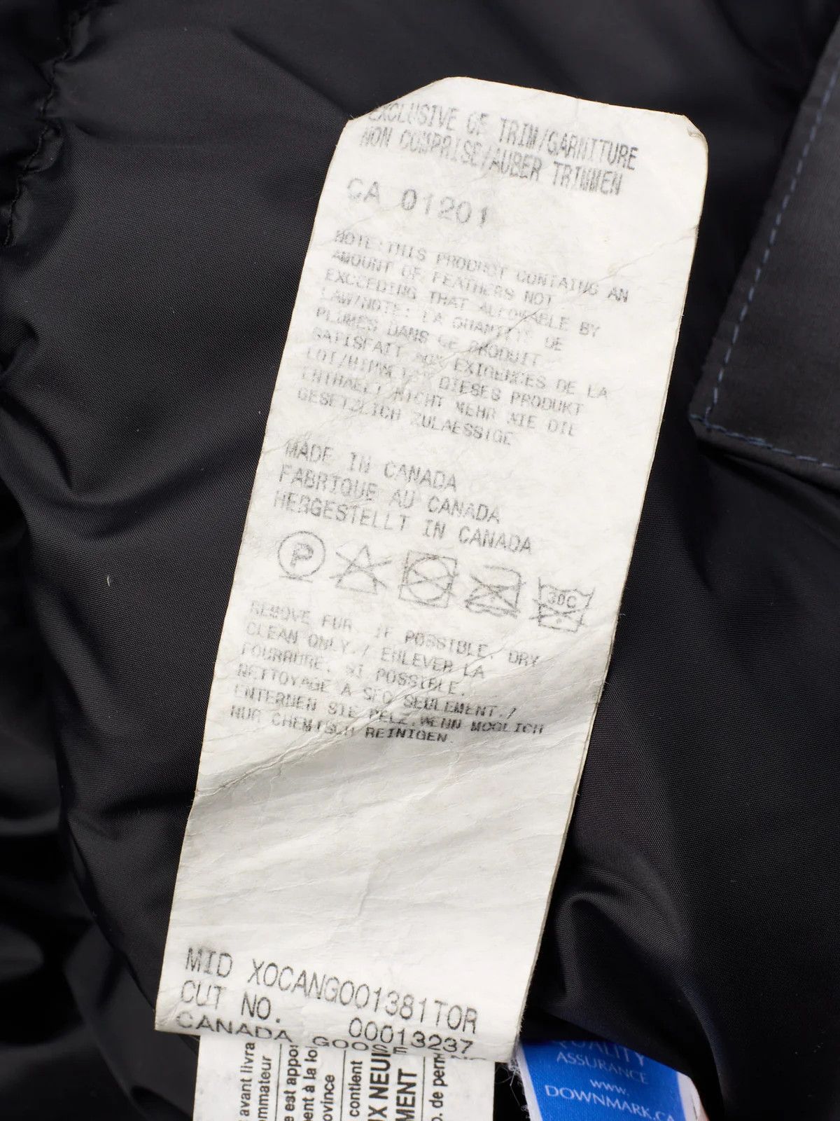 Canada Goose CANADA GOOSE Chateau Parka 3426M Gray Down Jacket Size US XL / EU 56 / 4 - 15 Thumbnail