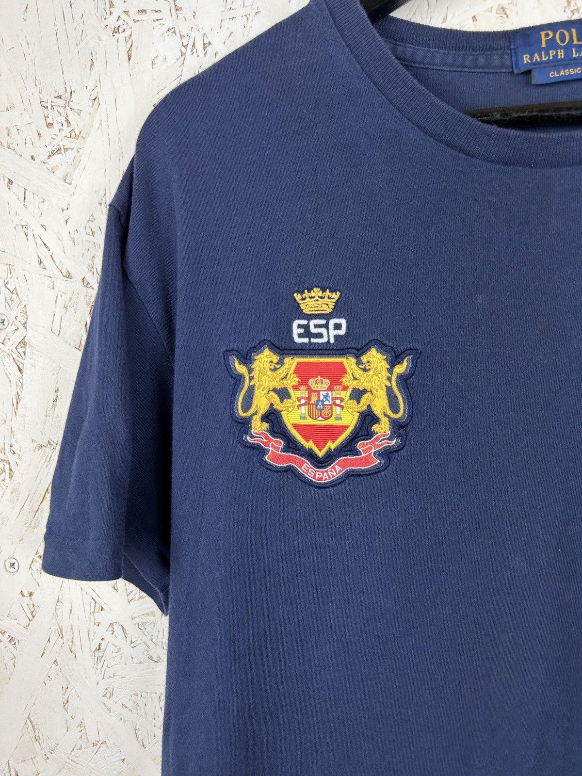 Polo Ralph Lauren Polo Ralph Lauren Spain Country #24 Classic Fit T-Shirt Size US S / EU 44-46 / 1 - 2 Thumbnail