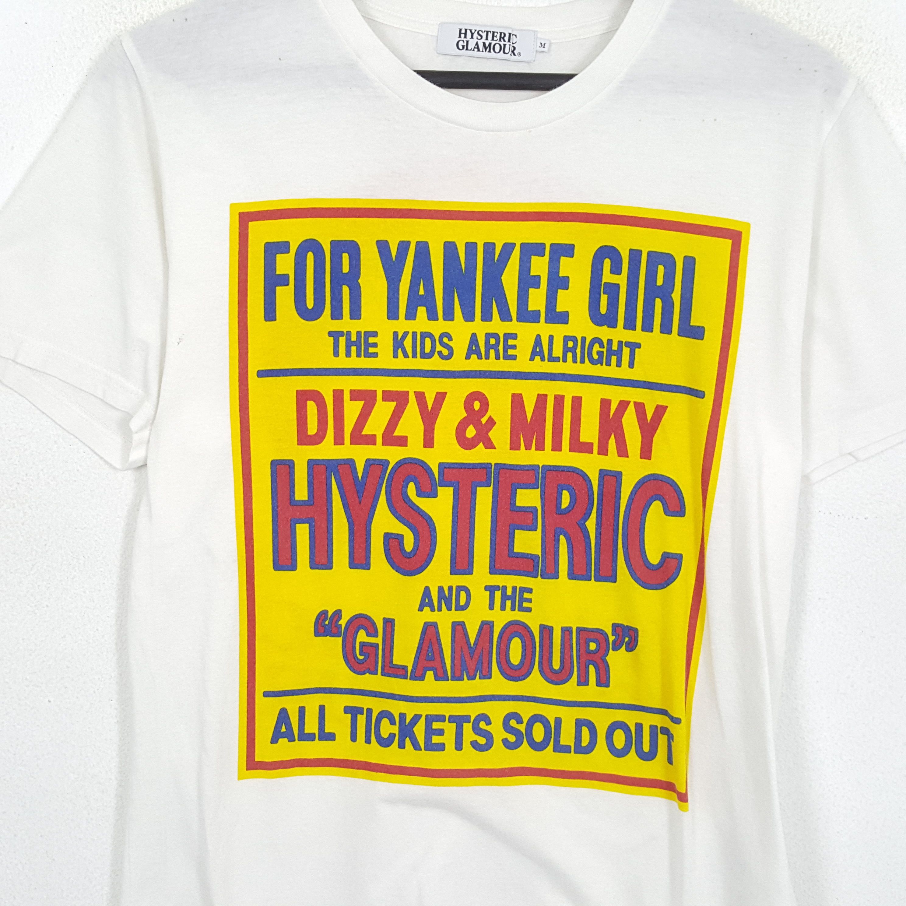 Hysteric Glamour × Japanese Brand × Vintage HYSTERIC GLAMOUR Japanese Brand Custom Art Style Tshirt Size US M / EU 48-50 / 2 - 4 Thumbnail