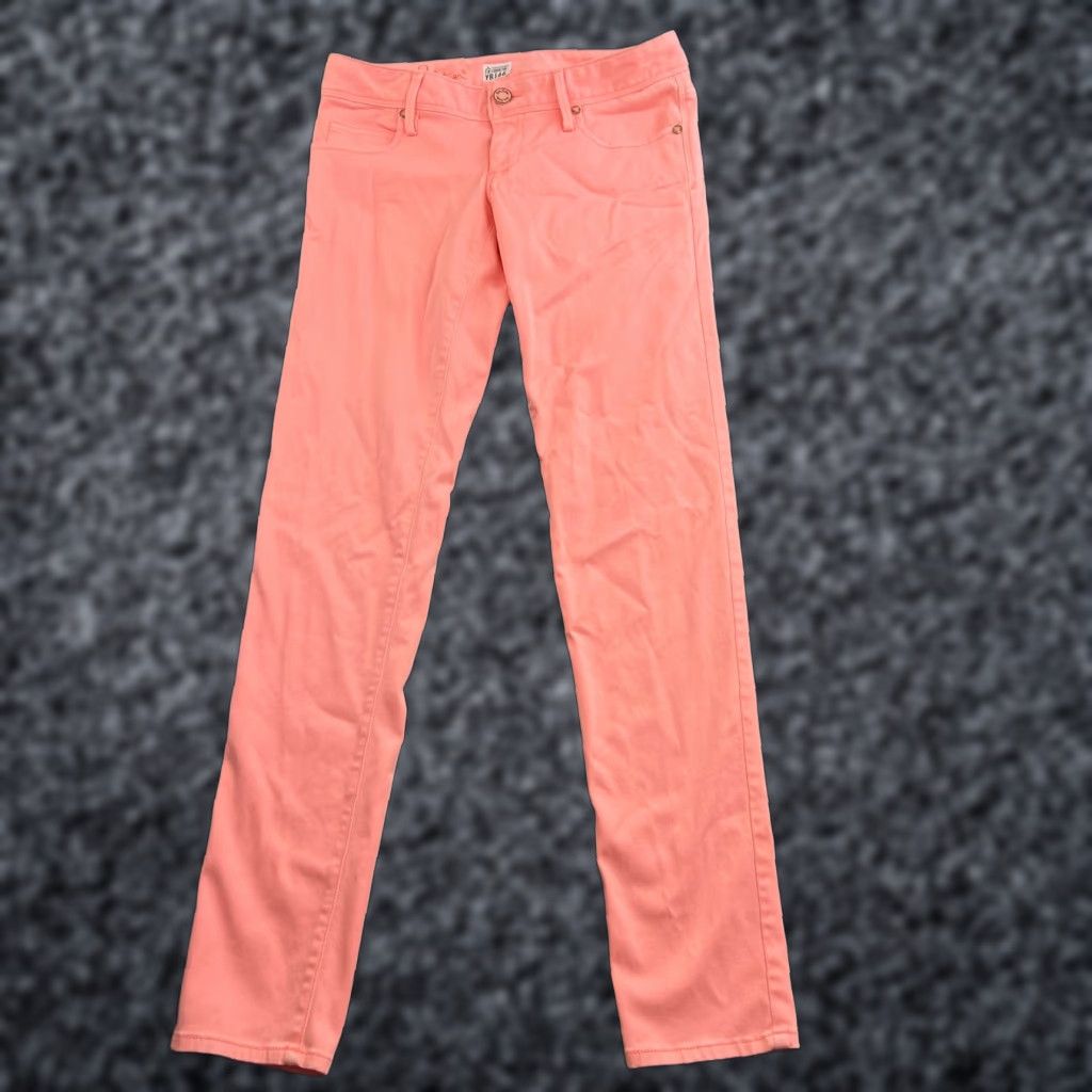 Lilly Pulitzer VINTAGE Lilly Pulitzer Pants Womens 0 Pink Worth Skinny Stretch Casual Slim Fit Summer Womens Pants Skinny 0 Pink Lilly Pulitzer Ladies Size 25" / US 0 / IT 36 - 1 Thumbnail