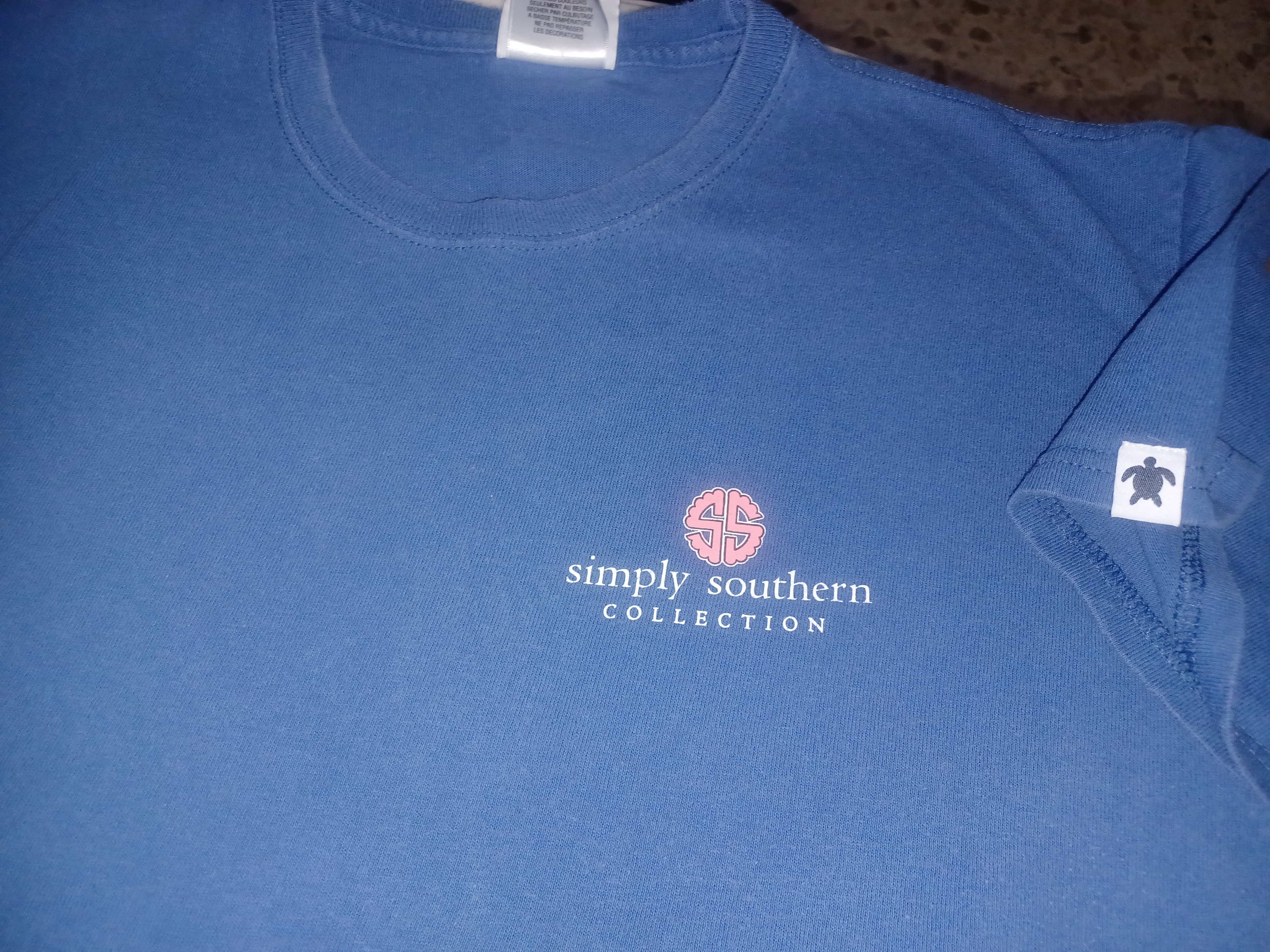 Other Simply Southern Teacher Woman's Graphic Tee Medium Blue Size M / US 6-8 / IT 42-44 - 3 Thumbnail