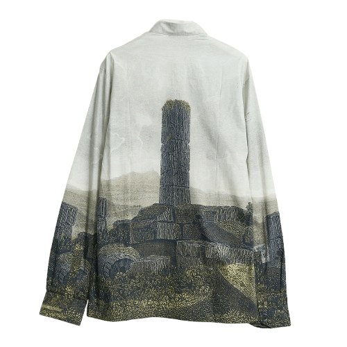 Dolce & Gabbana Roman Ruins print long sleeve shirt 41 Size US L / EU 52-54 / 3 - 2 Thumbnail