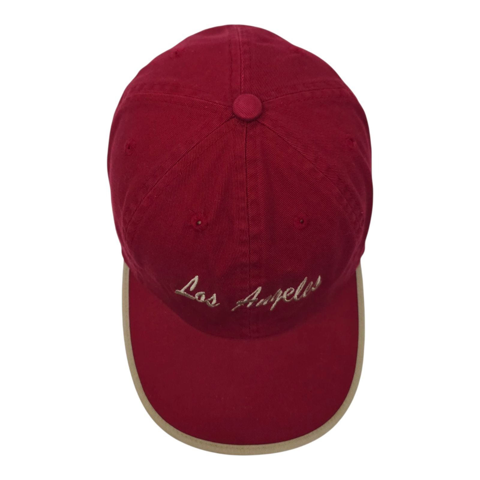 Other Los Angeles Embroidered Script Adjustable Tuck Strap Cap Tru Size ONE SIZE - 6 Thumbnail