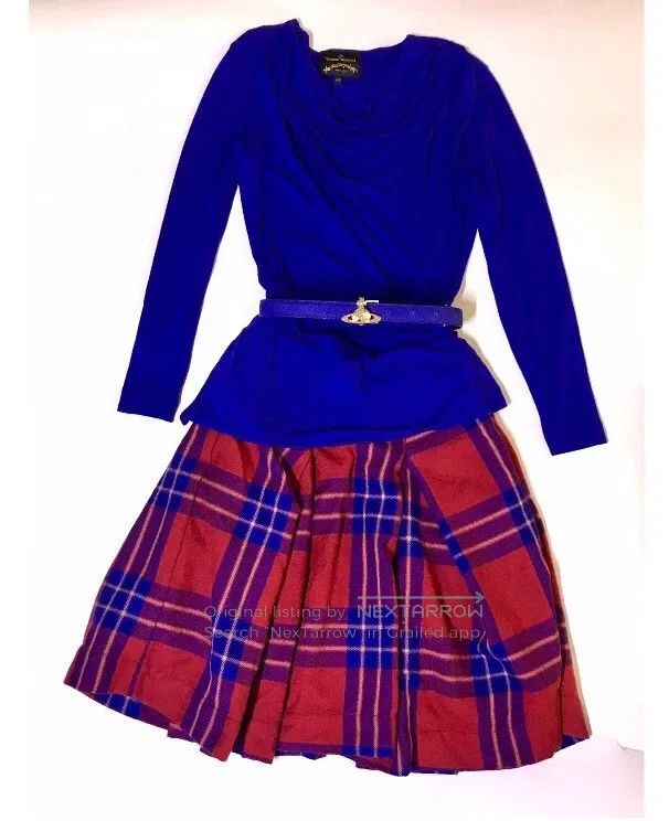 Vivienne Westwood Vivienne Westwood Plaid skirt Size 25" / US 0 / IT 36 - 5 Thumbnail