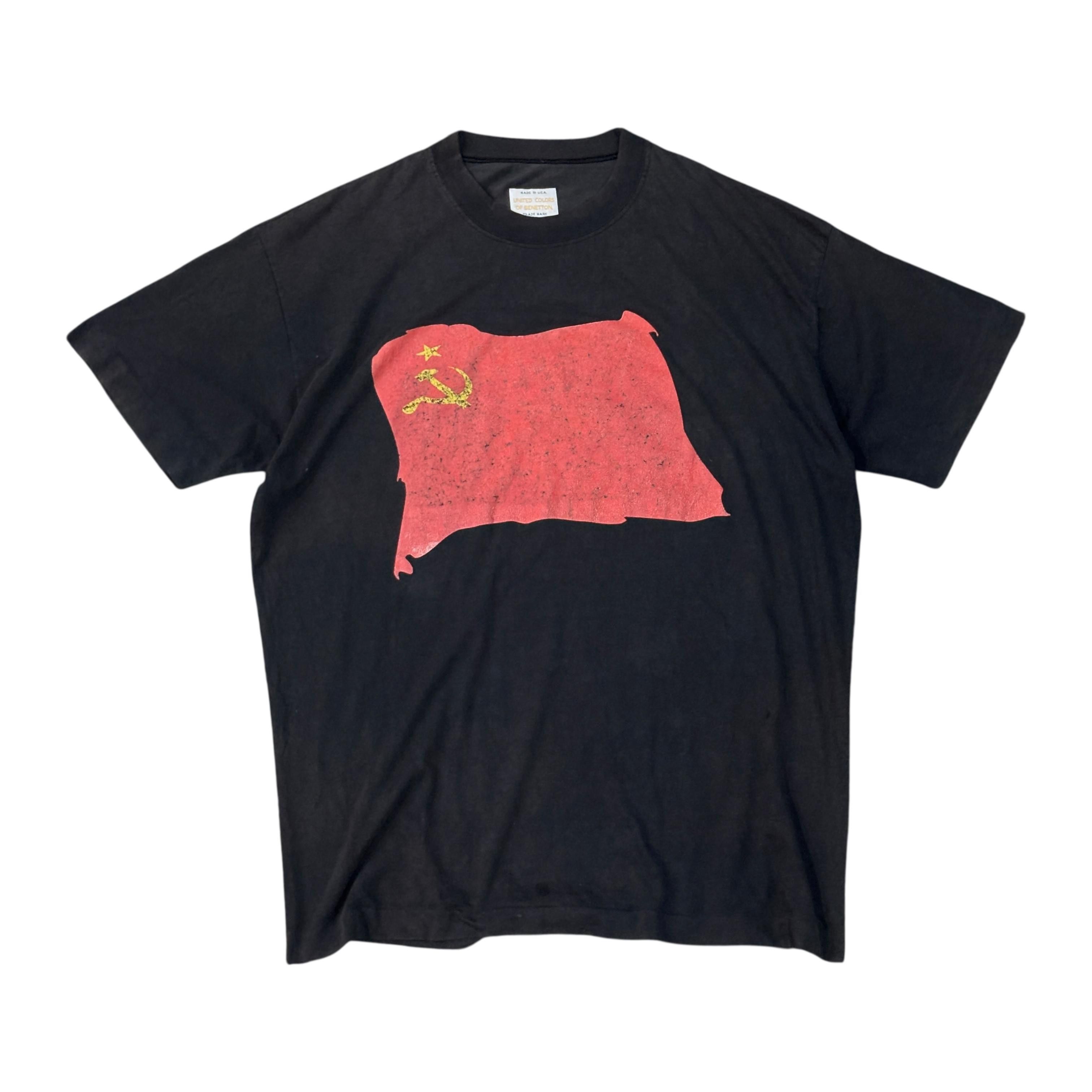 United Colors Of Benetton Early 90s USSR Welcome CCCP United Colors of Benetton Size US L / EU 52-54 / 3 - 2 Thumbnail