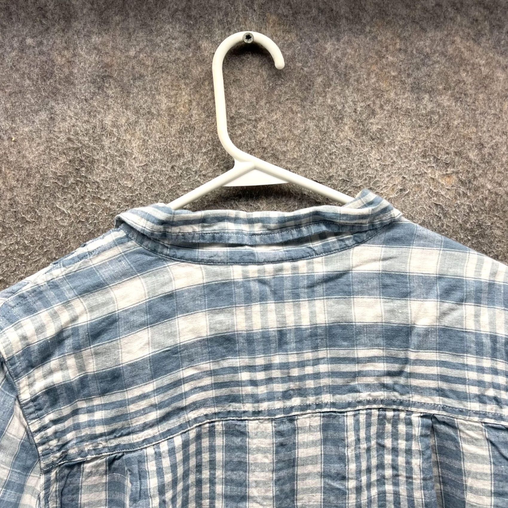 Vintage L.L. Bean Shirt Mens Large Blue Plaid Chambray Button Front Lightweight Shirt Mens Large Blue Plaid Chambray Button Front Lightweight Size US L / EU 52-54 / 3 - 7 Thumbnail