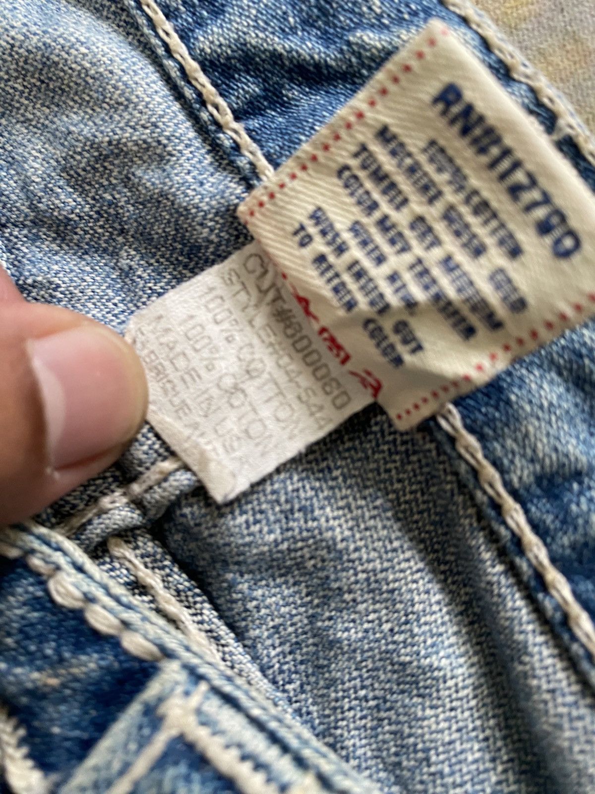 Designer Flare True Religion Joey Big Bootcut Jeans Size 27" / US 4 / IT 40 - 9 Thumbnail