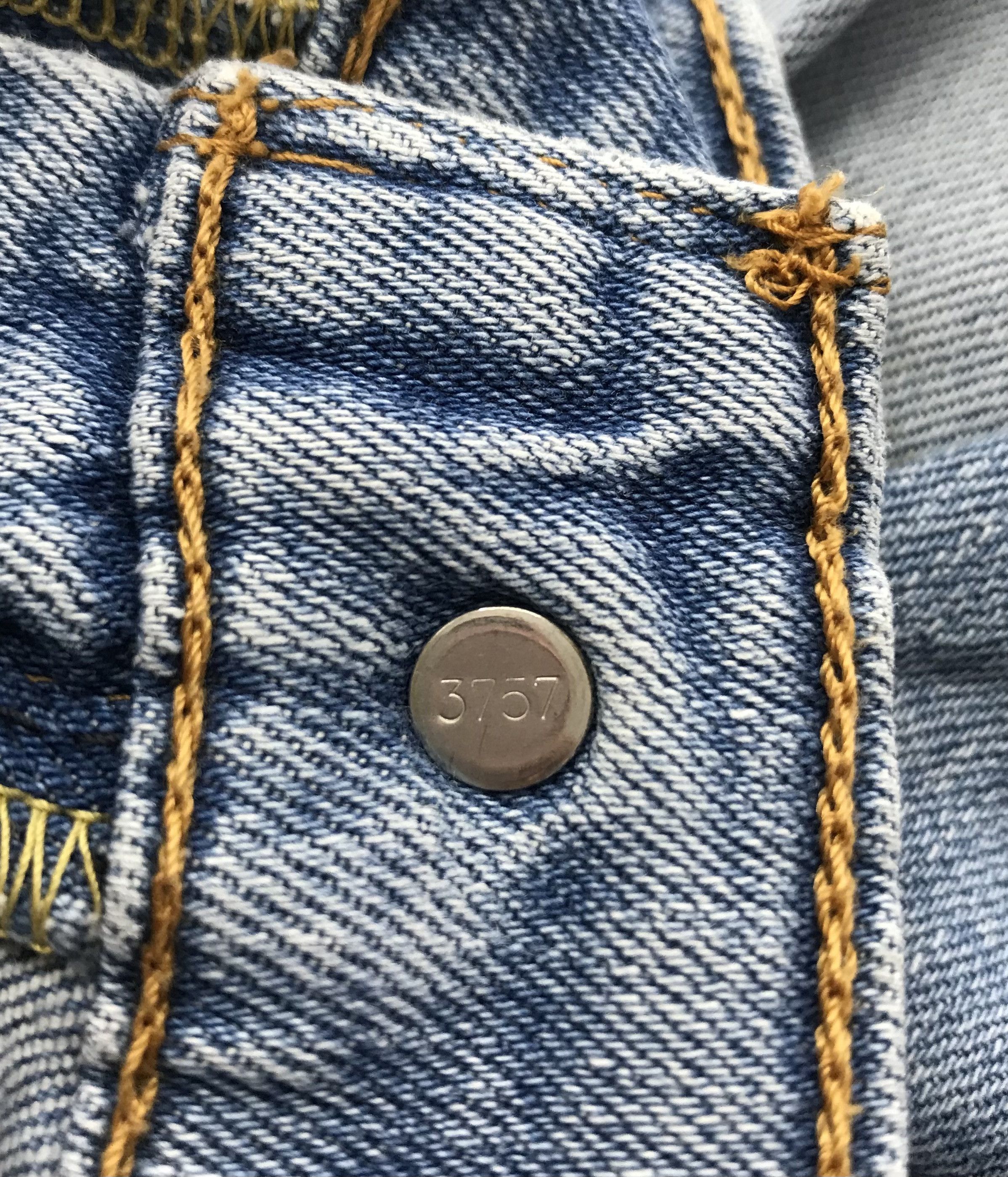 Levi's Vintage Levi's 513 Blue Washed Jeans Size US 30 / EU 46 - 10 Thumbnail