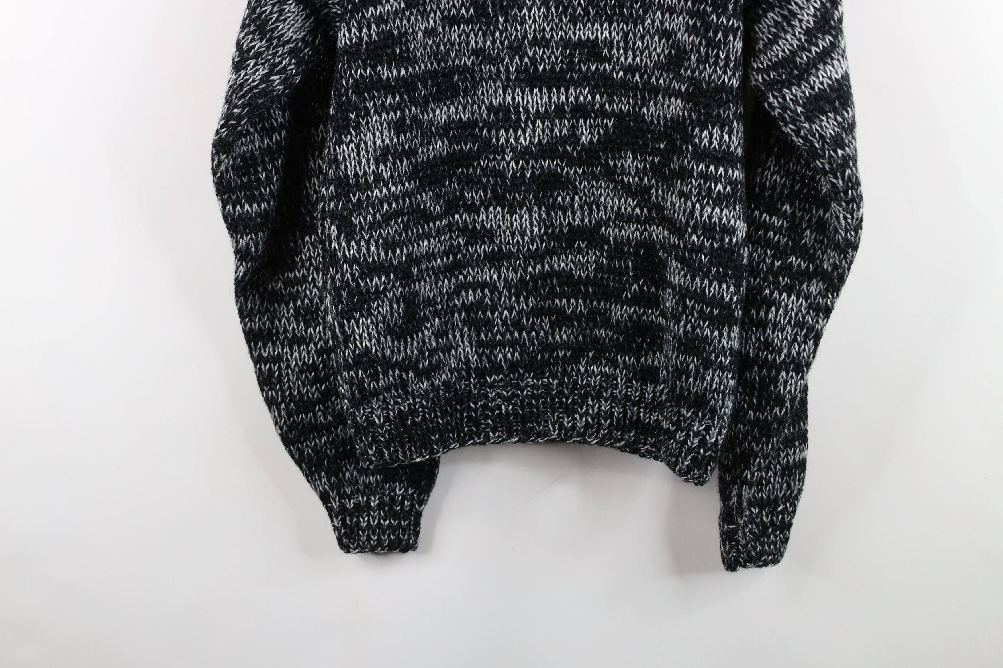 Vintage Vintage 90s Streetwear Chunky Ribbed Knit Crewneck Sweater Size US S / EU 44-46 / 1 - 9 Thumbnail