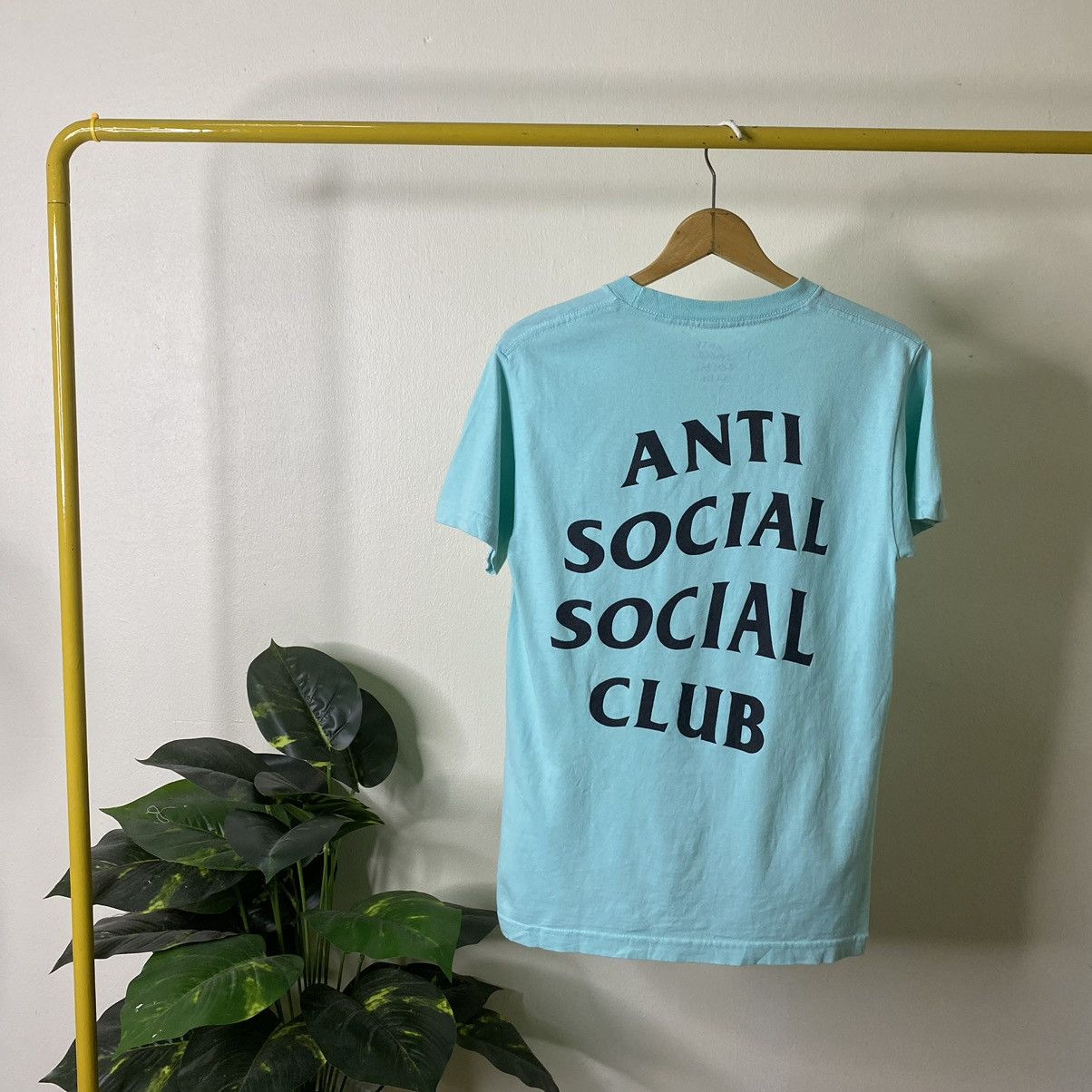 Anti Social Social Club Anti Social Social Club Turqoise Tee Size US S / EU 44-46 / 1 - 1 Thumbnail