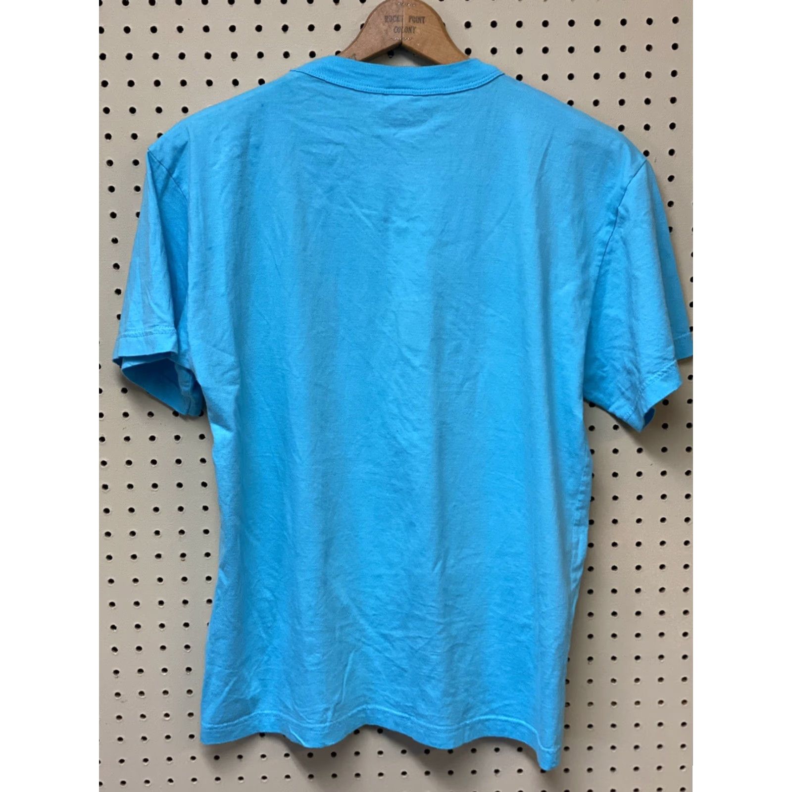 Vintage VINTAGE Mens Large Marrekech Blue Short Sleeve T-shirt travel L palm Trees Shirt Mens Blue Size US L / EU 52-54 / 3 - 2 Thumbnail