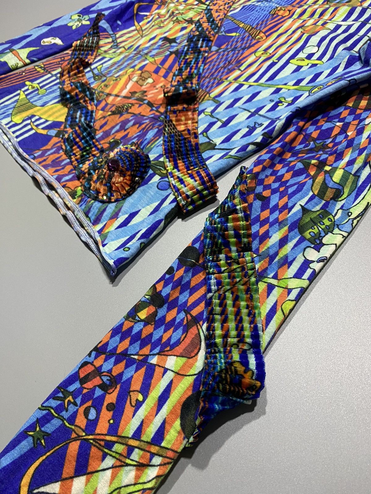 Issey Miyake SS14 Printed Top Size M / US 6-8 / IT 42-44 - 12 Thumbnail