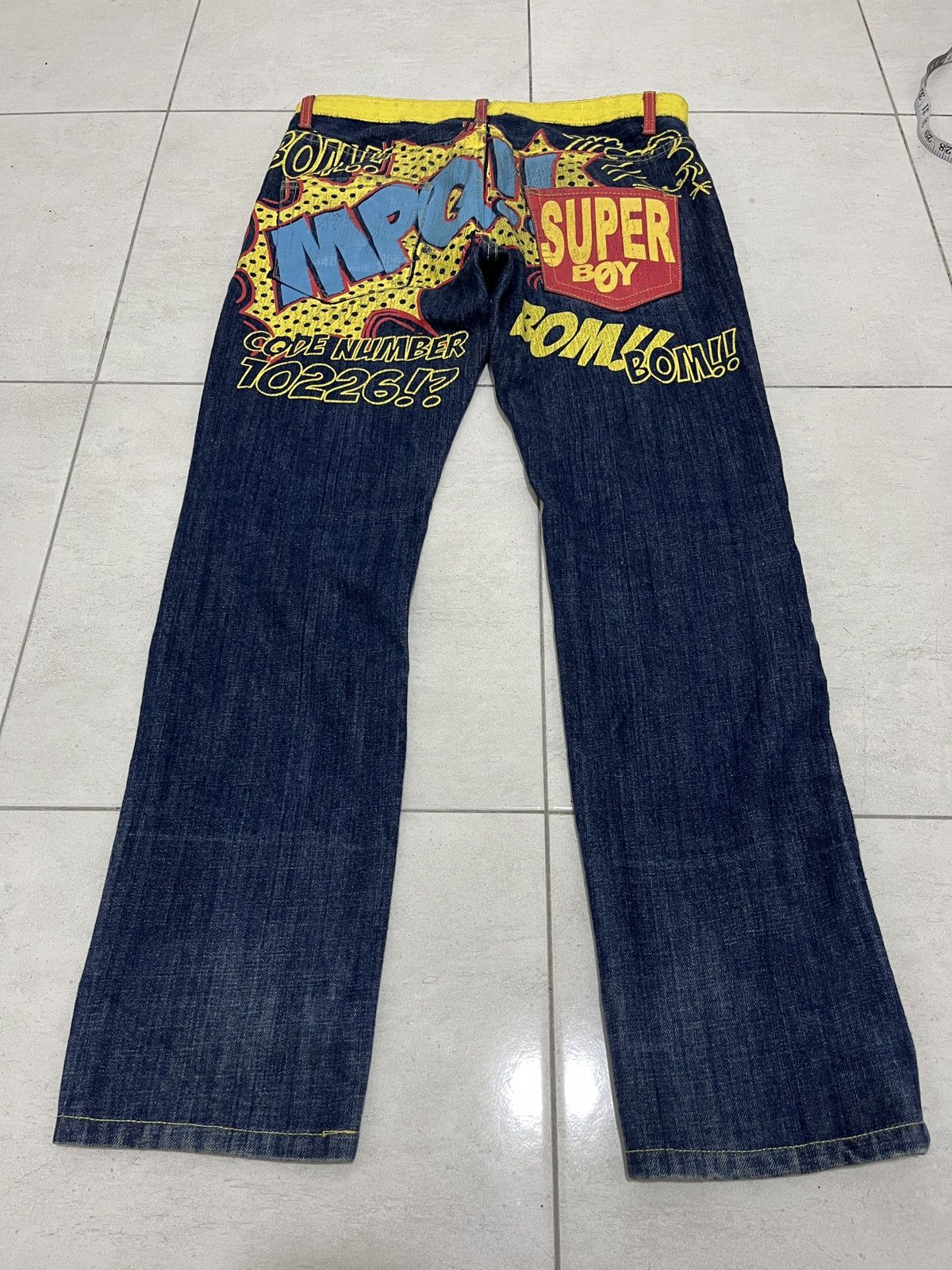 Hysteric Glamour Vintage MARPLEQ Jeans Rare Size US 33 - 6 Thumbnail