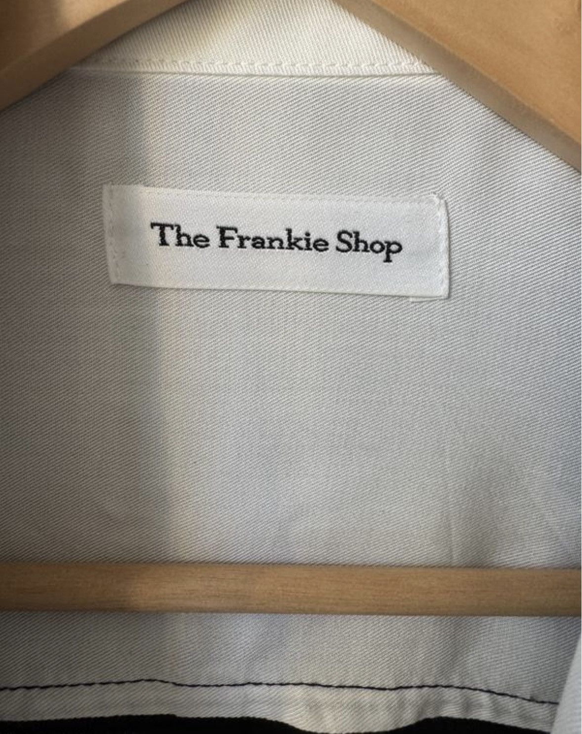 Frankie Shop The Frankie Shop Double Shirt – Black/White Size M / US 6-8 / IT 42-44 - 3 Thumbnail