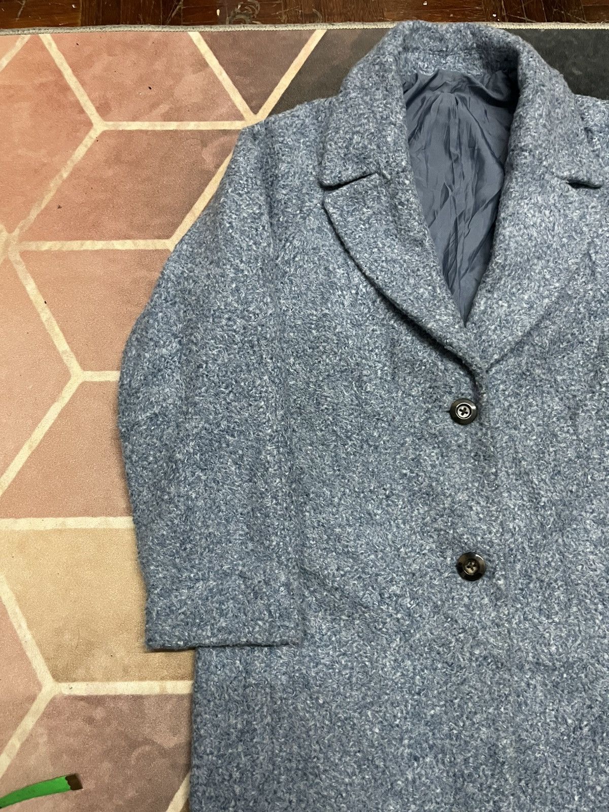 Vintage 💥Vintage 80s Wool Japanese Brand Heavy Jackets Size S / US 4 / IT 40 - 2 Thumbnail