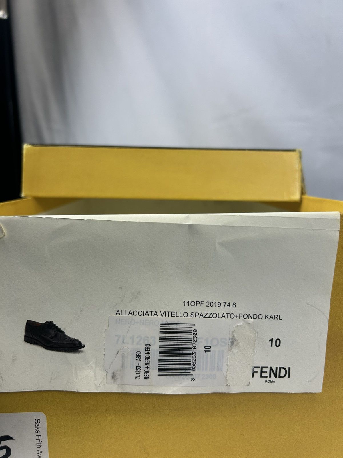 Fendi Fendi Fendi Karligraphy Derby Shoes Size US 10 / EU 43 - 11 Thumbnail
