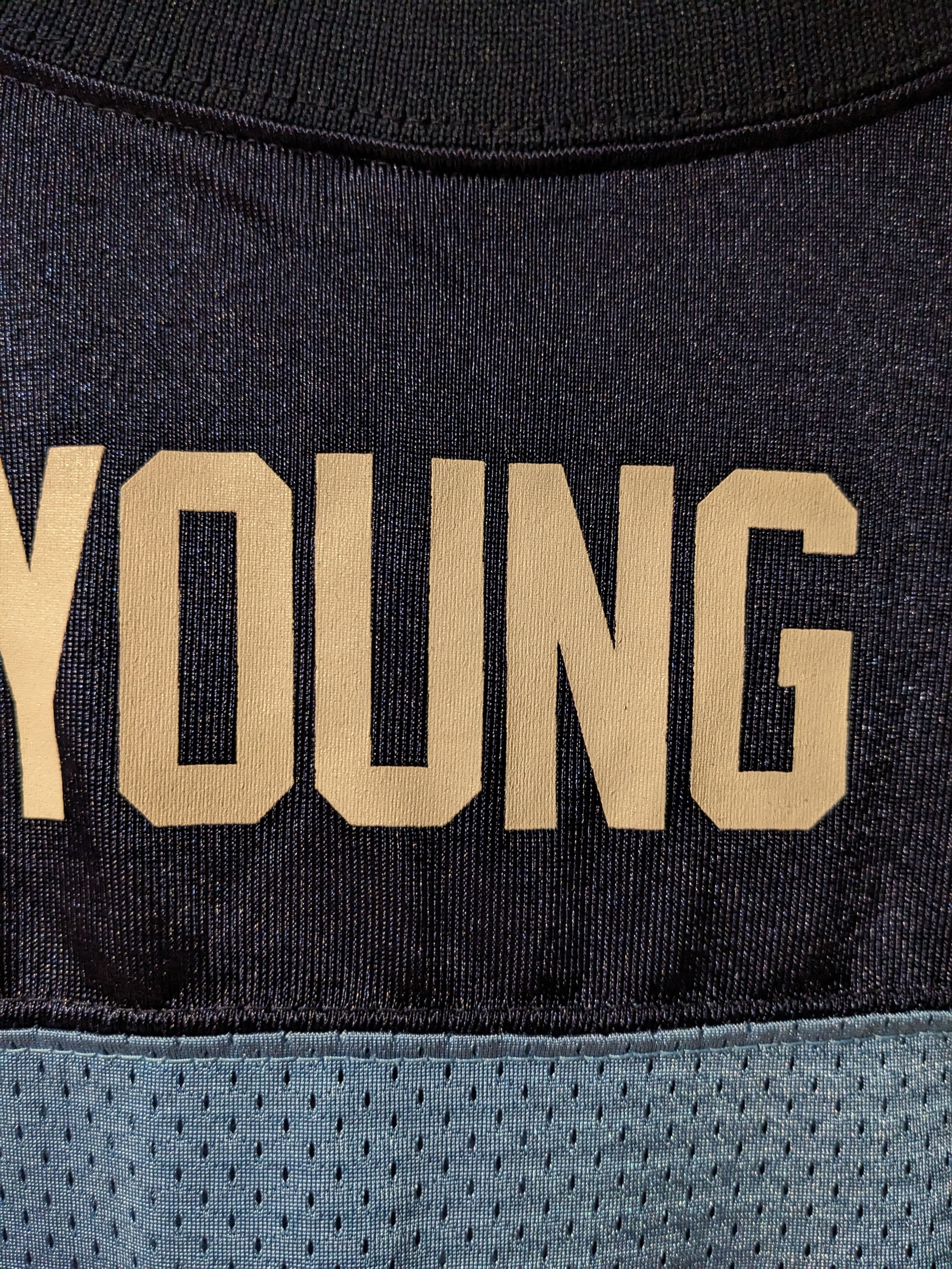 NFL × Vintage Vintage Vince Young Tennessee Titans NFL Youth Jersey Size US L / EU 52-54 / 3 - 3 Thumbnail