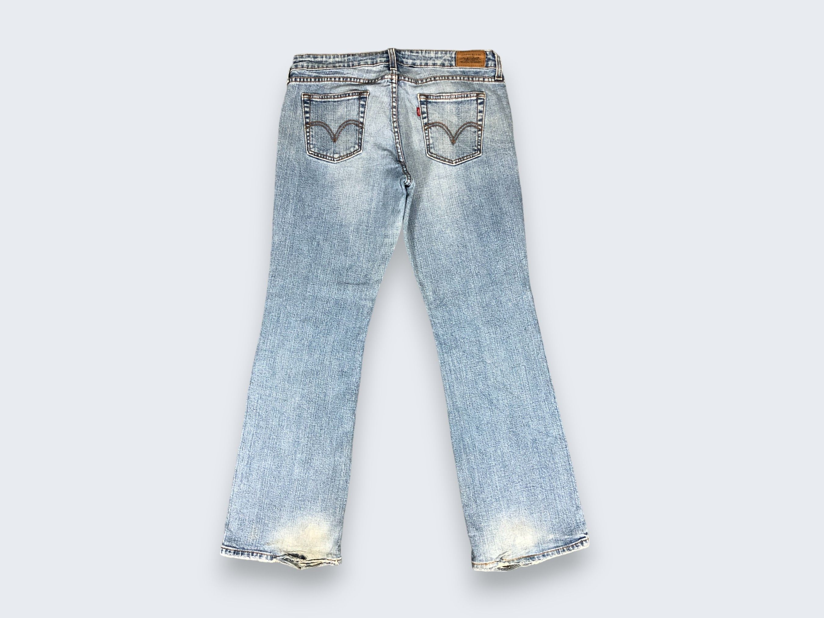 Levi's × Vintage Womens Vintage Levis 545 Jeans Low Boot Cut L1083W Size 34" / US 12 / IT 48 - 4 Thumbnail