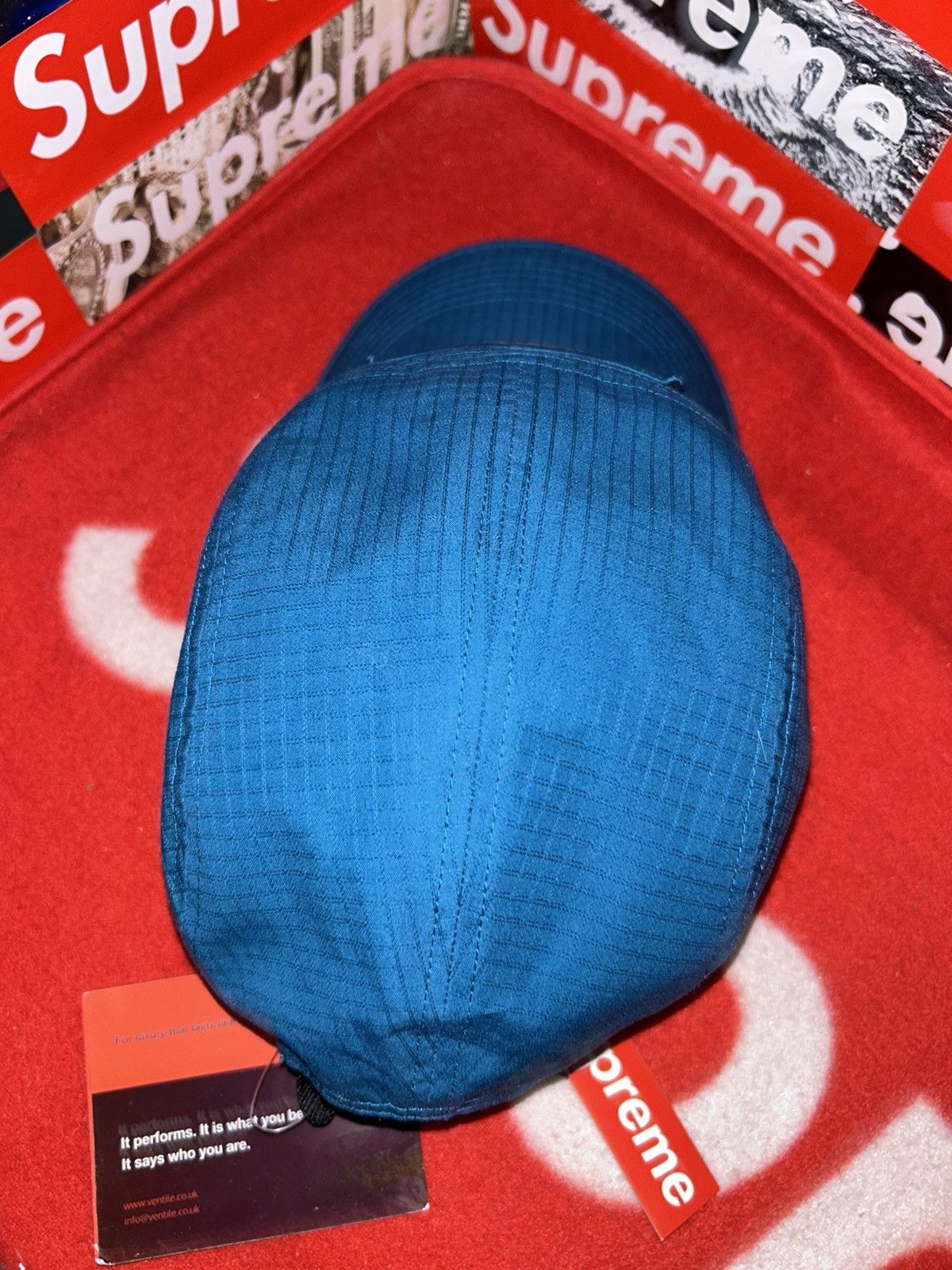 Supreme Supreme x Ventile Camp Cap Teal SS23 NEW WITH TAGS Size ONE SIZE - 5 Thumbnail
