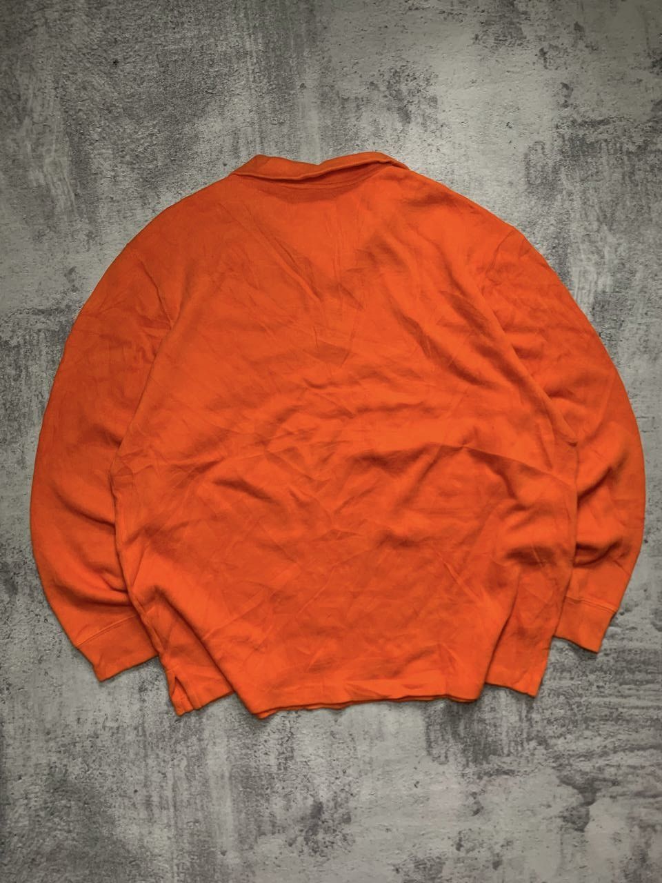Polo Ralph Lauren Polo Ralph Lauren Orange 1/3 Zip Sweater Size US XL / EU 56 / 4 - 5 Thumbnail