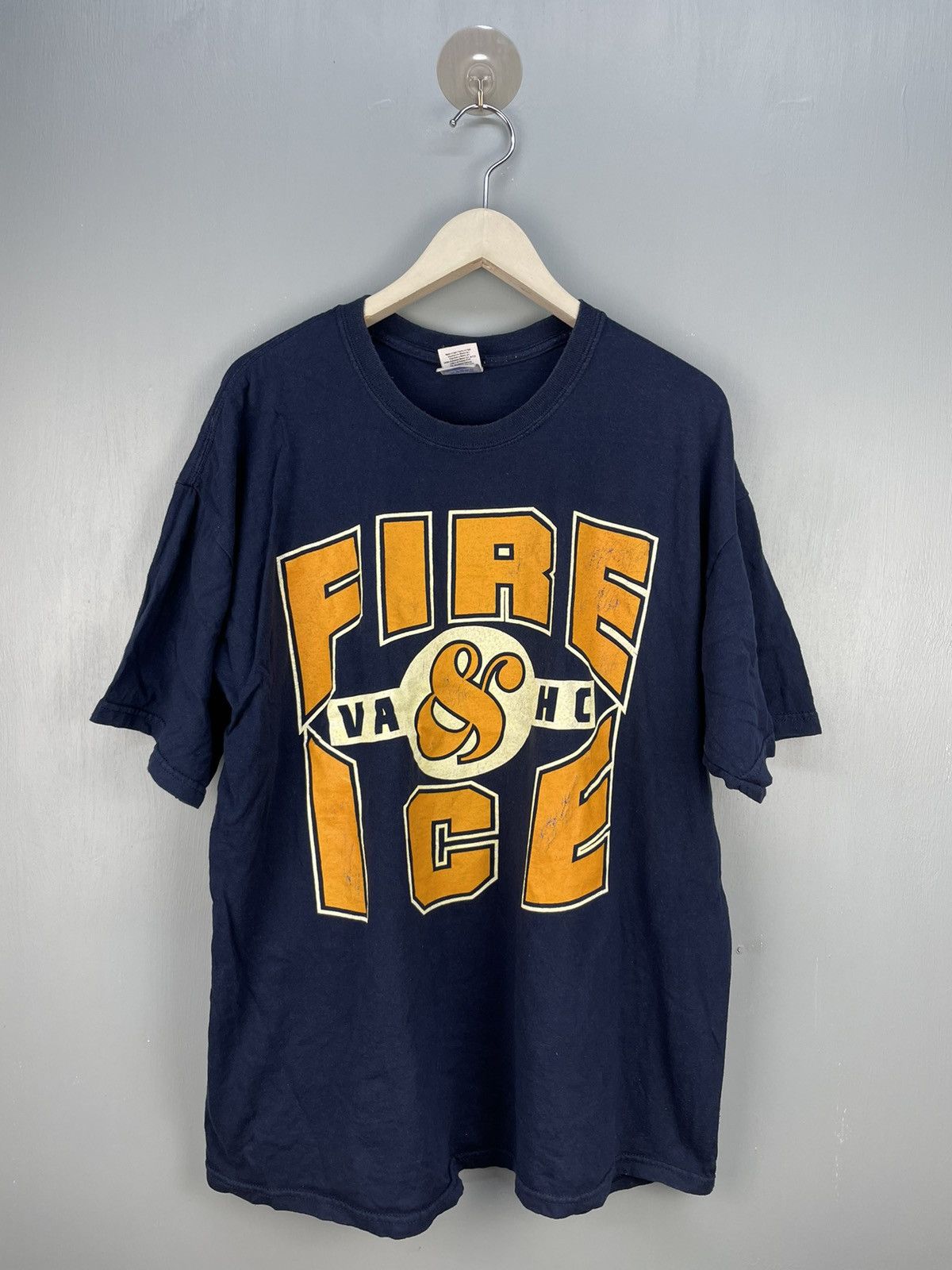 Band Tees Vintage Y2K Fire & Ice hardcore band straight edge t shirts Size US XL / EU 56 / 4 - 1 Thumbnail