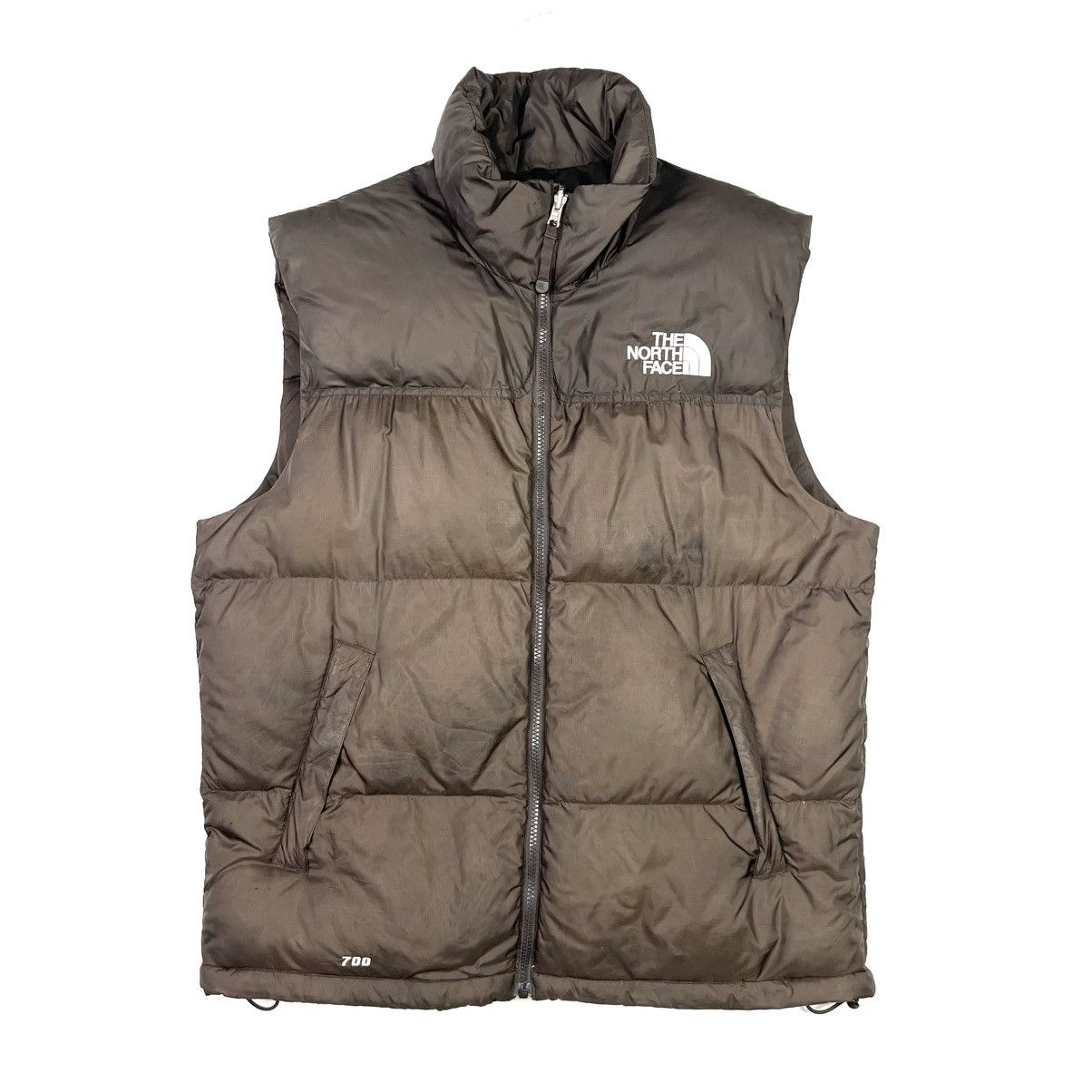 The North Face × Vintage The North Face Kylie Streetwear Brown Puffer Down Vest 700 Size US L / EU 52-54 / 3 - 1 Thumbnail