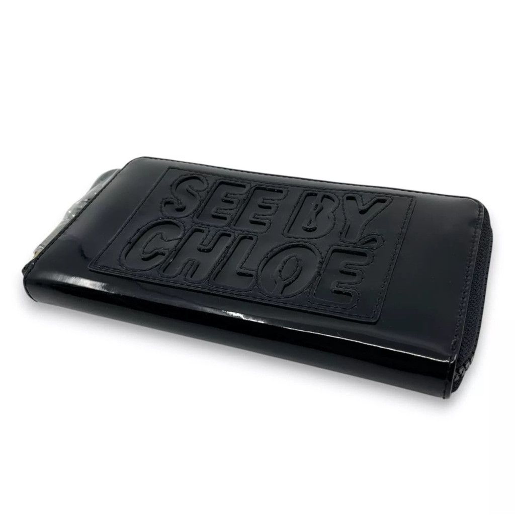 See by Chloe NWT See By Chloe Black Leather Wallet zip Full Inclusion Size ONE SIZE - 15 Thumbnail