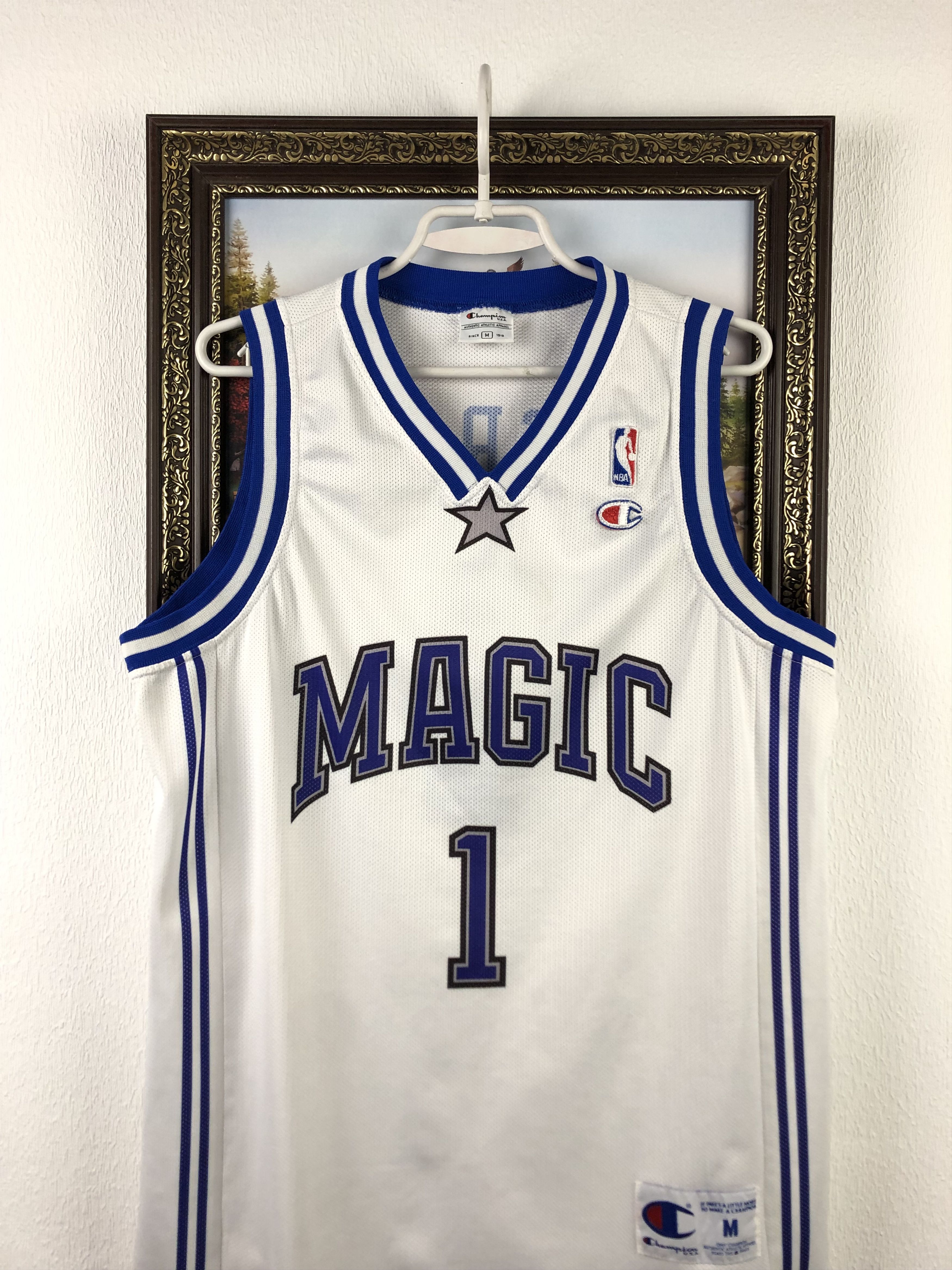 Champion Vintage Orlando Magic Tracy McGrady Champion Jersey Shirt Size US M / EU 48-50 / 2 - 2 Thumbnail