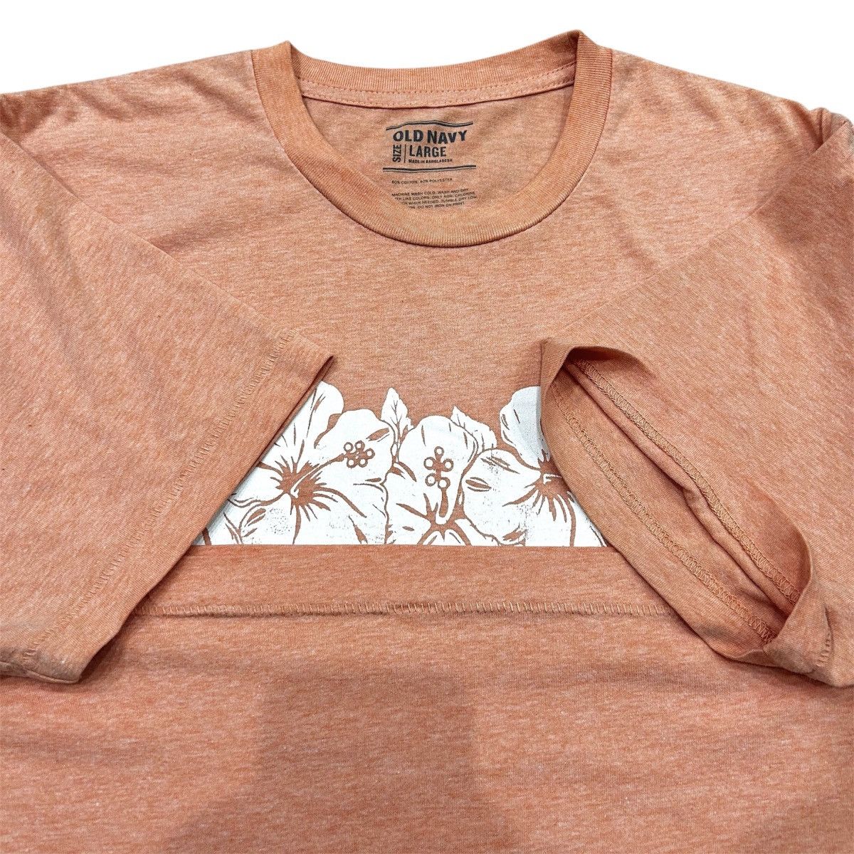 Old Navy Hibiscus Hawaii Old Navy Graphic Tshirt Size US L / EU 52-54 / 3 - 6 Thumbnail