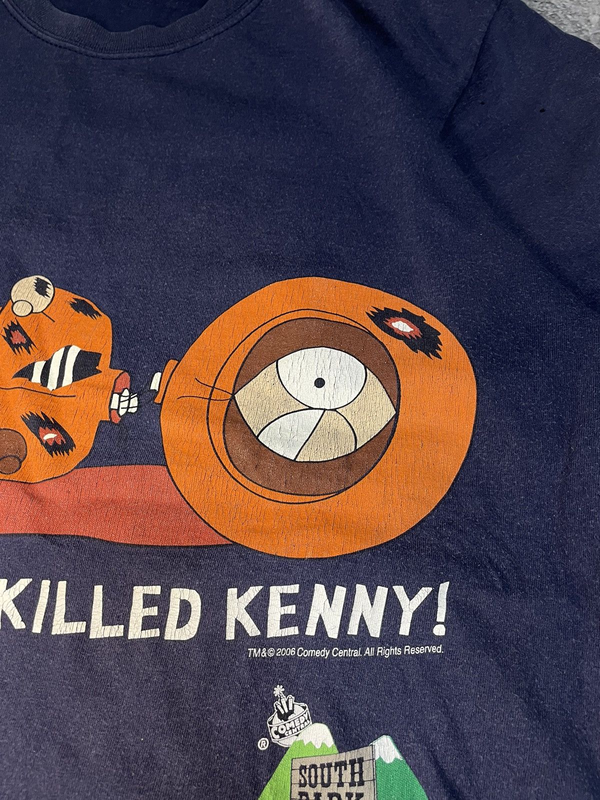 Cartoon Network Vtg 1998 Y2K South Park They Killed Kenny Graphic Tee Rare Size US M / EU 48-50 / 2 - 3 Thumbnail