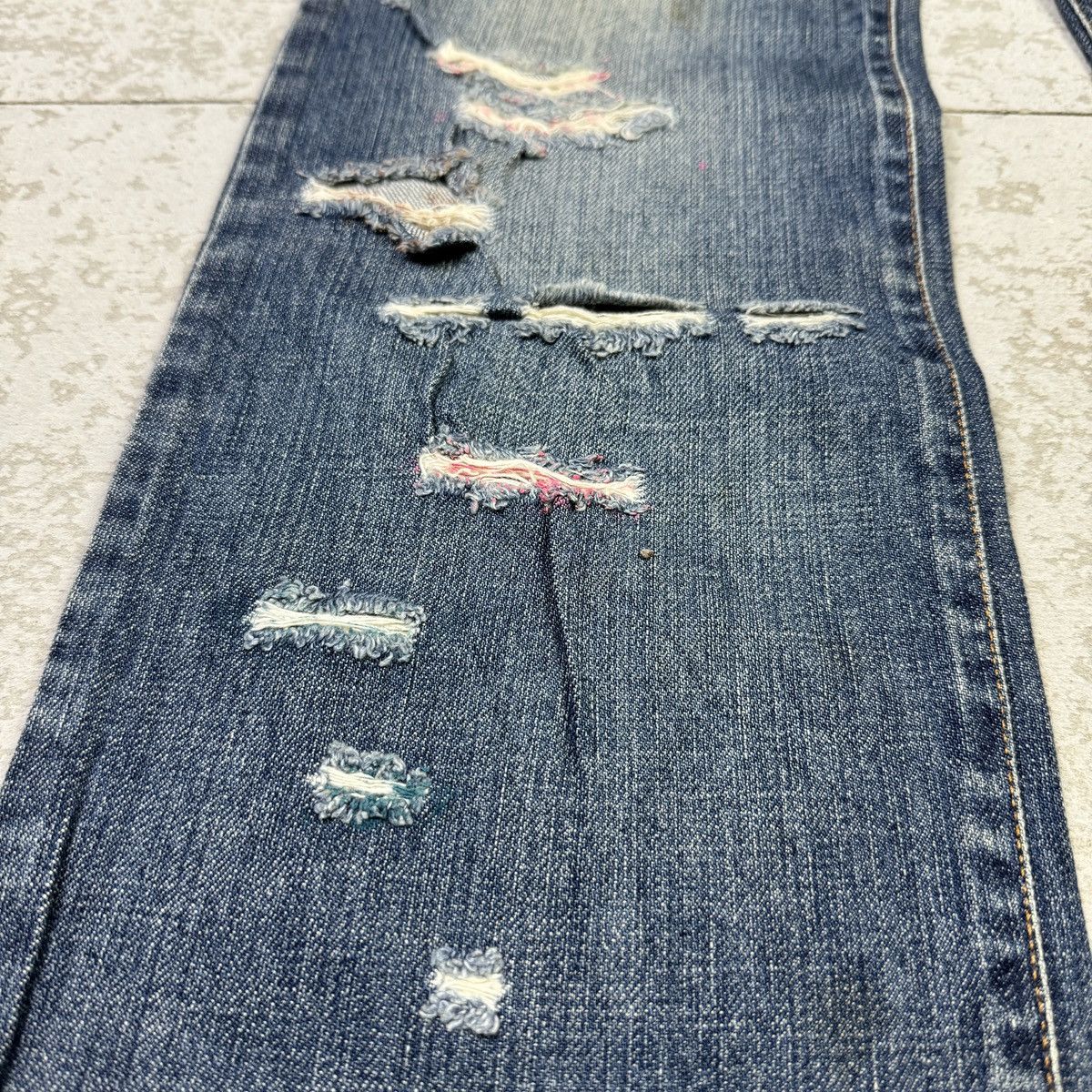 Dolce & Gabbana Dolce & Gabbana Distressed Denim Size US 28 / EU 44 - 5 Thumbnail