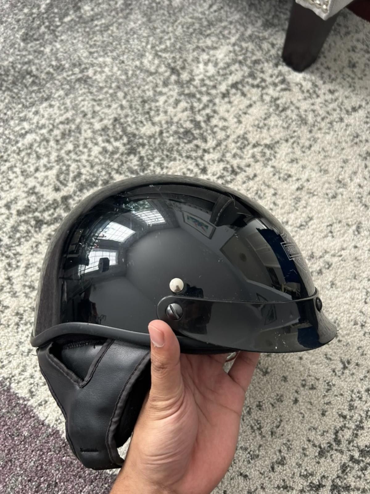 Harley Davidson Harley-Davidson Stock DOT Half Helmet - Women's Medium Size ONE SIZE - 2 Thumbnail