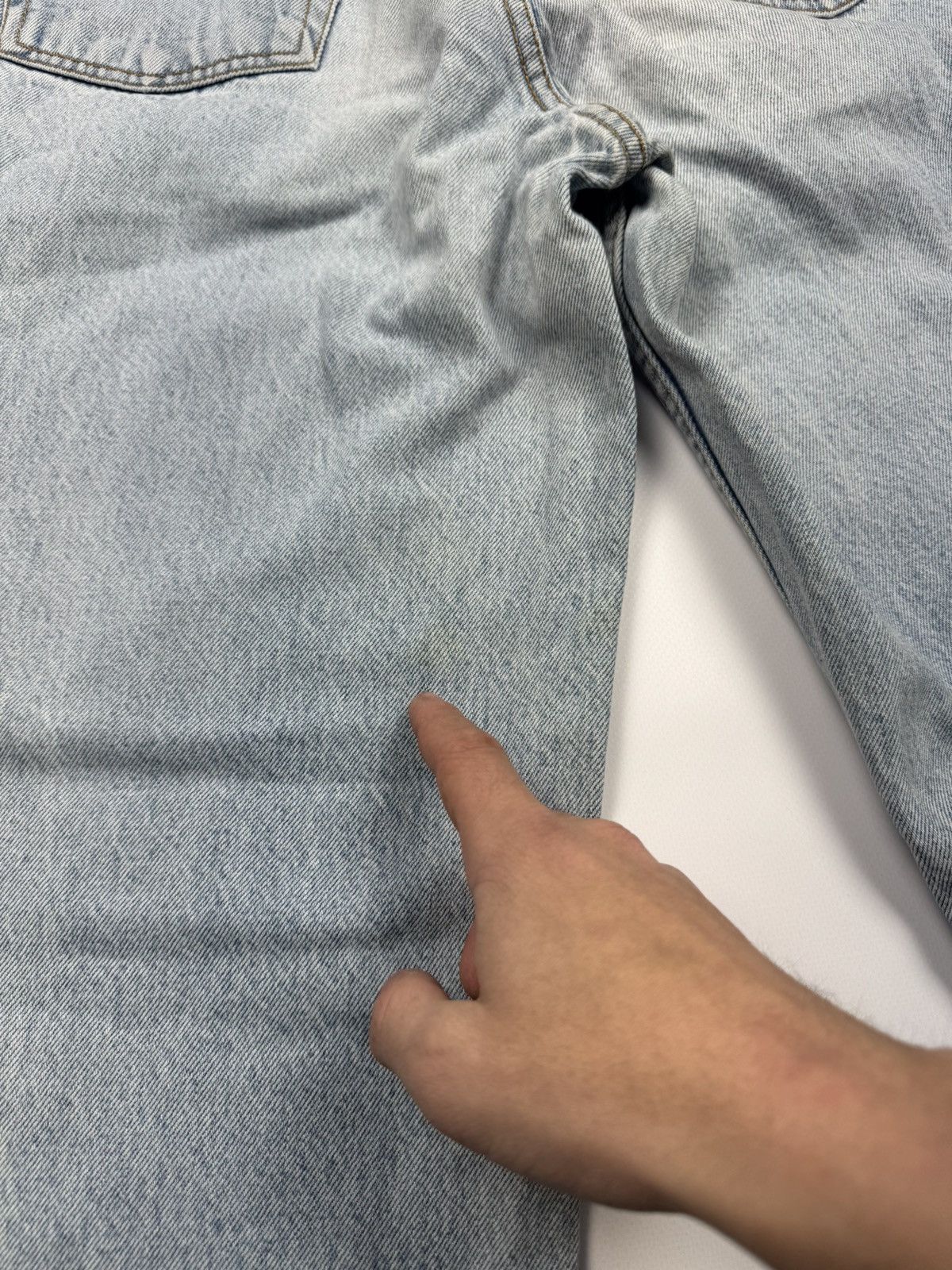 Levi's Vintage Clothing Vintage Levis 726 Silver Tab Loose Fit Jeans Size US 31 - 6 Thumbnail