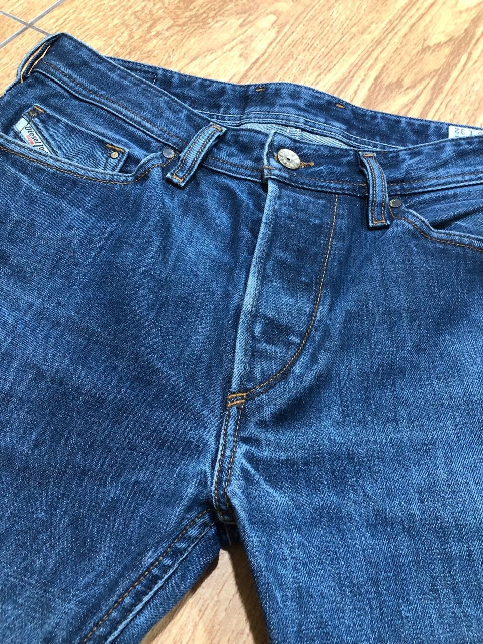 Diesel Diesel Mens Jeans Regular Tapered Indigo Koolter Size US 30 / EU 46 - 12 Thumbnail
