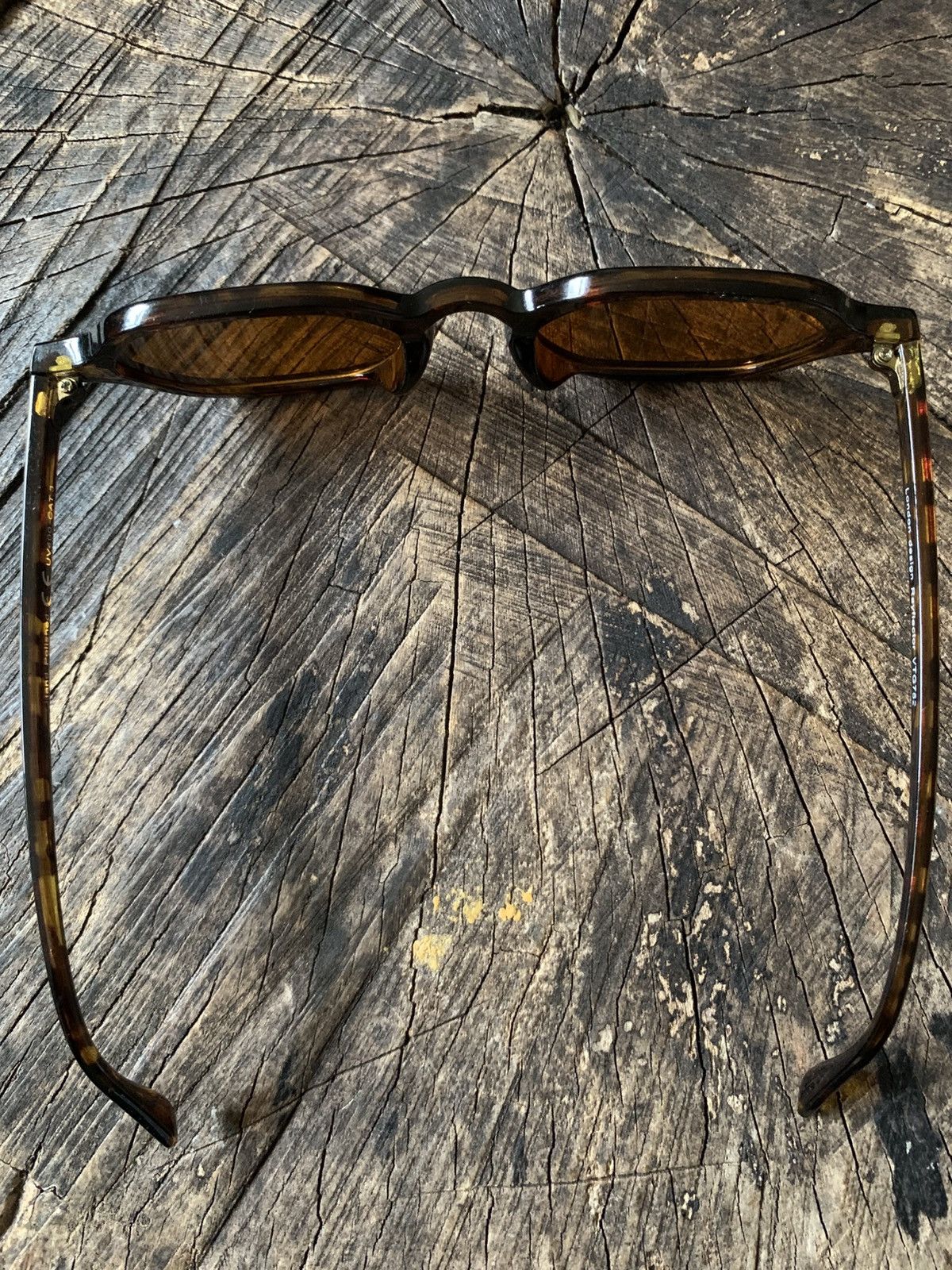 Vintage Vintage tortoise shell sunglasses Size ONE SIZE - 4 Thumbnail