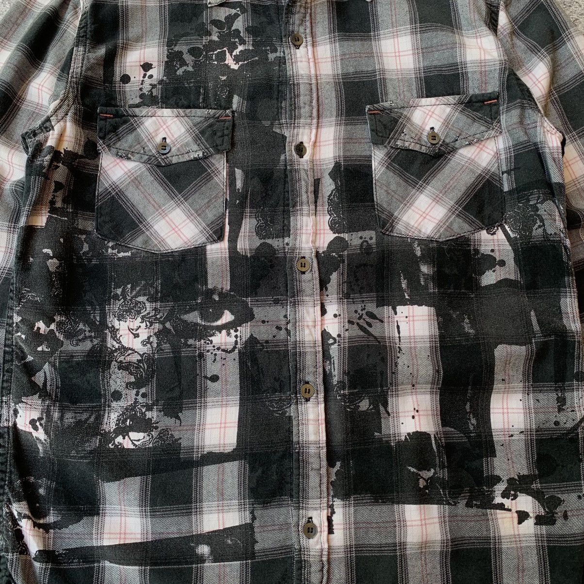 Hysteric Glamour Hysteric Glamour Eyes Pattern Distresssed Shirts Size US M / EU 48-50 / 2 - 4 Thumbnail