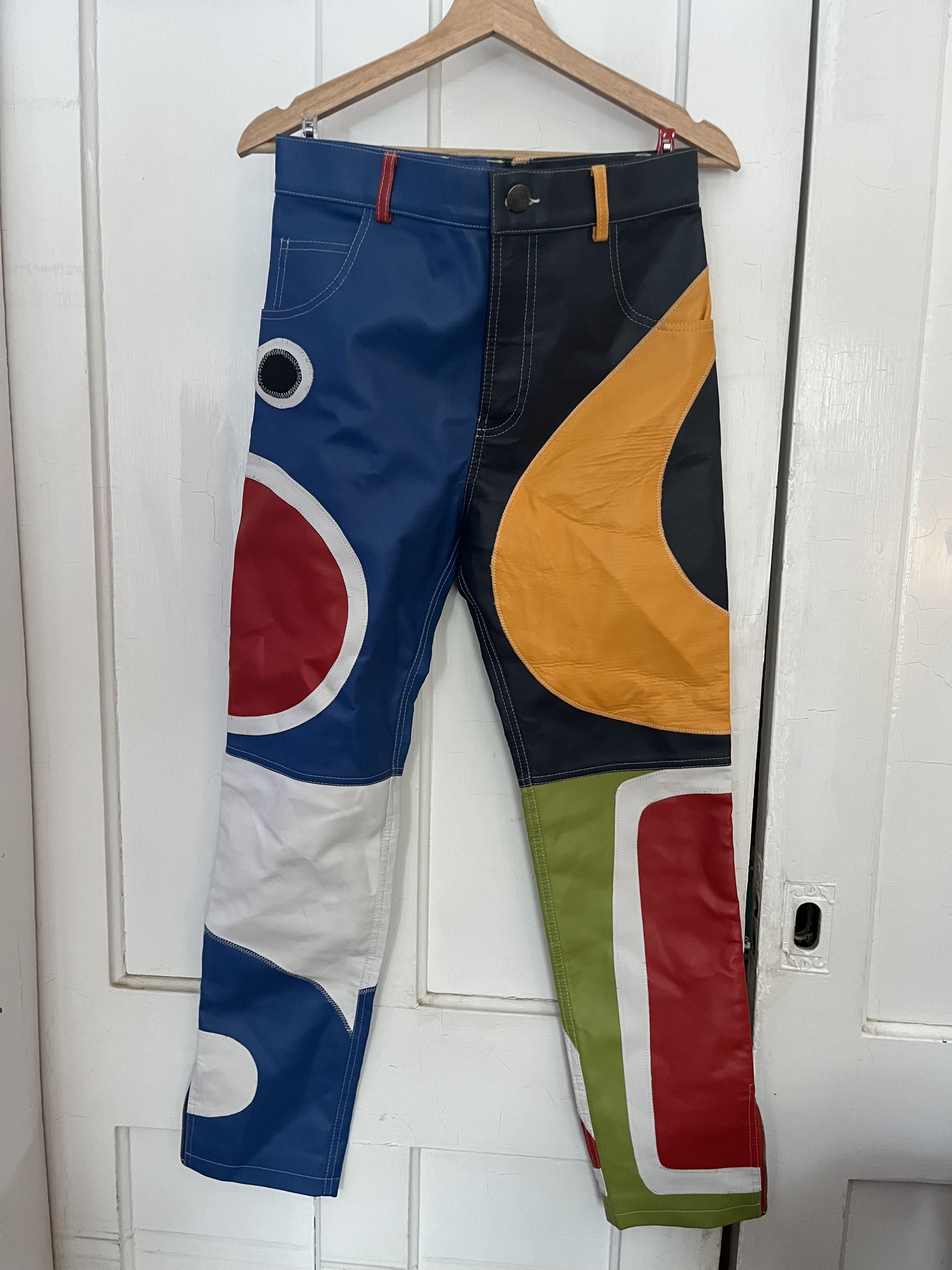 Charles Jeffrey LOVERBOY Loverboy Leather Pants Size US 28 / EU 44 - 2 Thumbnail