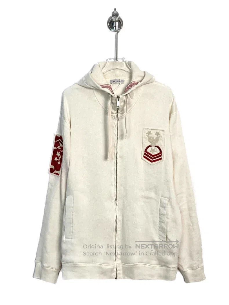Valentino Valentino Embroidered pattern patch hood Size S / US 4 / IT 40 - 1 Thumbnail