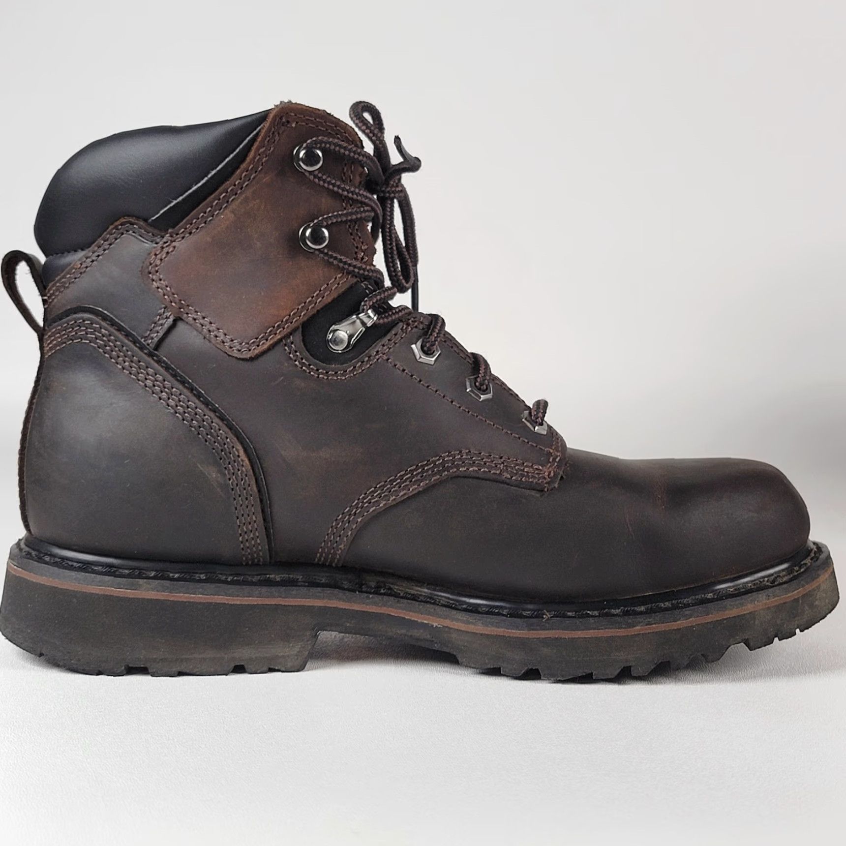 Timberland Timberland PRO WATERPROOF Work Boot Men 7.5 Brown Leather Boots Workwear Mens Leather Upper Waterproof Size US 8 / EU 41 - 6 Thumbnail