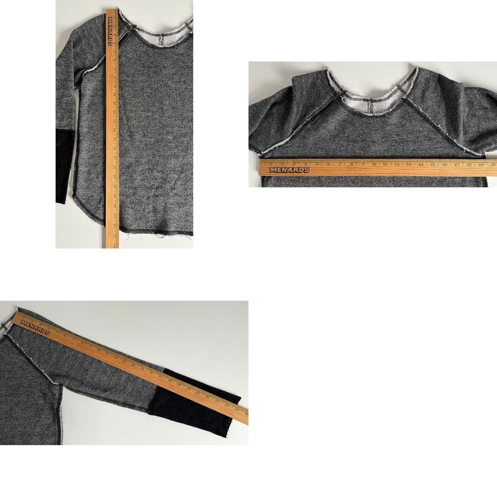 Vintage VINTAGE Women's Vimmia French Terry Sweatshirt Side Zip Sz S Size S / US 4 / IT 40 - 9 Thumbnail
