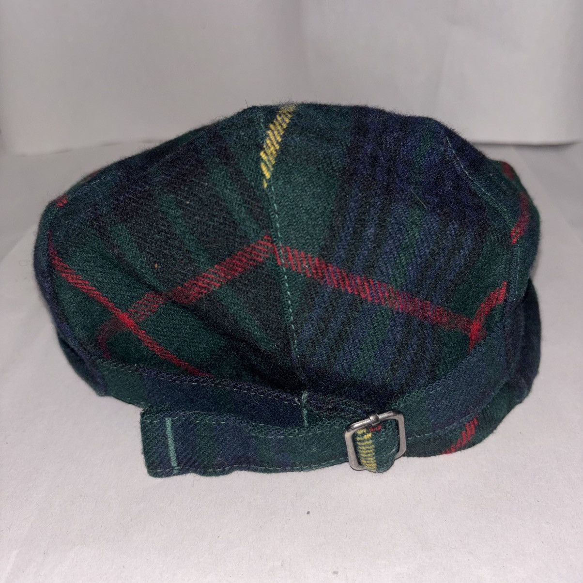 Polo Ralph Lauren Rare vintage Polo Ralph Lauren wool plaid flat cap Size ONE SIZE - 3 Thumbnail