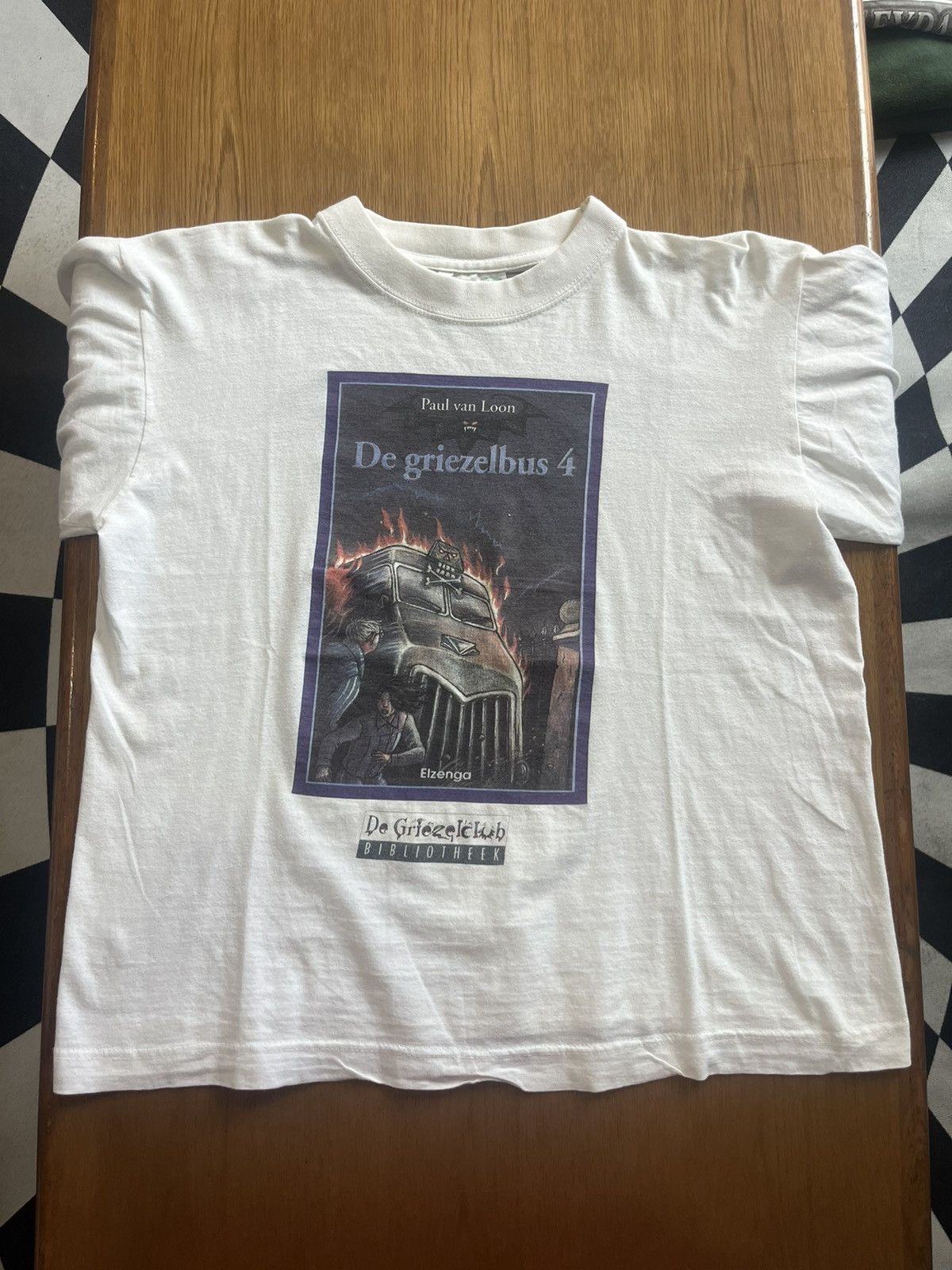 Arts & Science Vtg De griezelbus 4 by Paul Van Loon 98’s tshirt Size US S / EU 44-46 / 1 - 4 Thumbnail