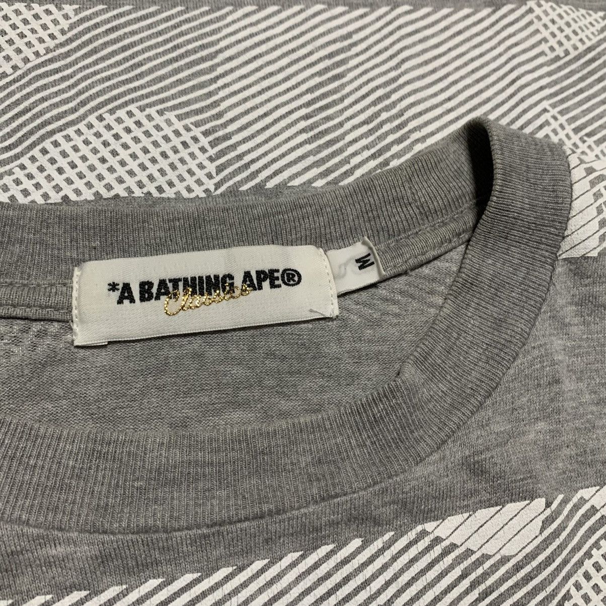 Bape Bape Medium Camo Stripe Grey Tee A Bathing Ape Vintage 90s Size US M / EU 48-50 / 2 - 4 Thumbnail