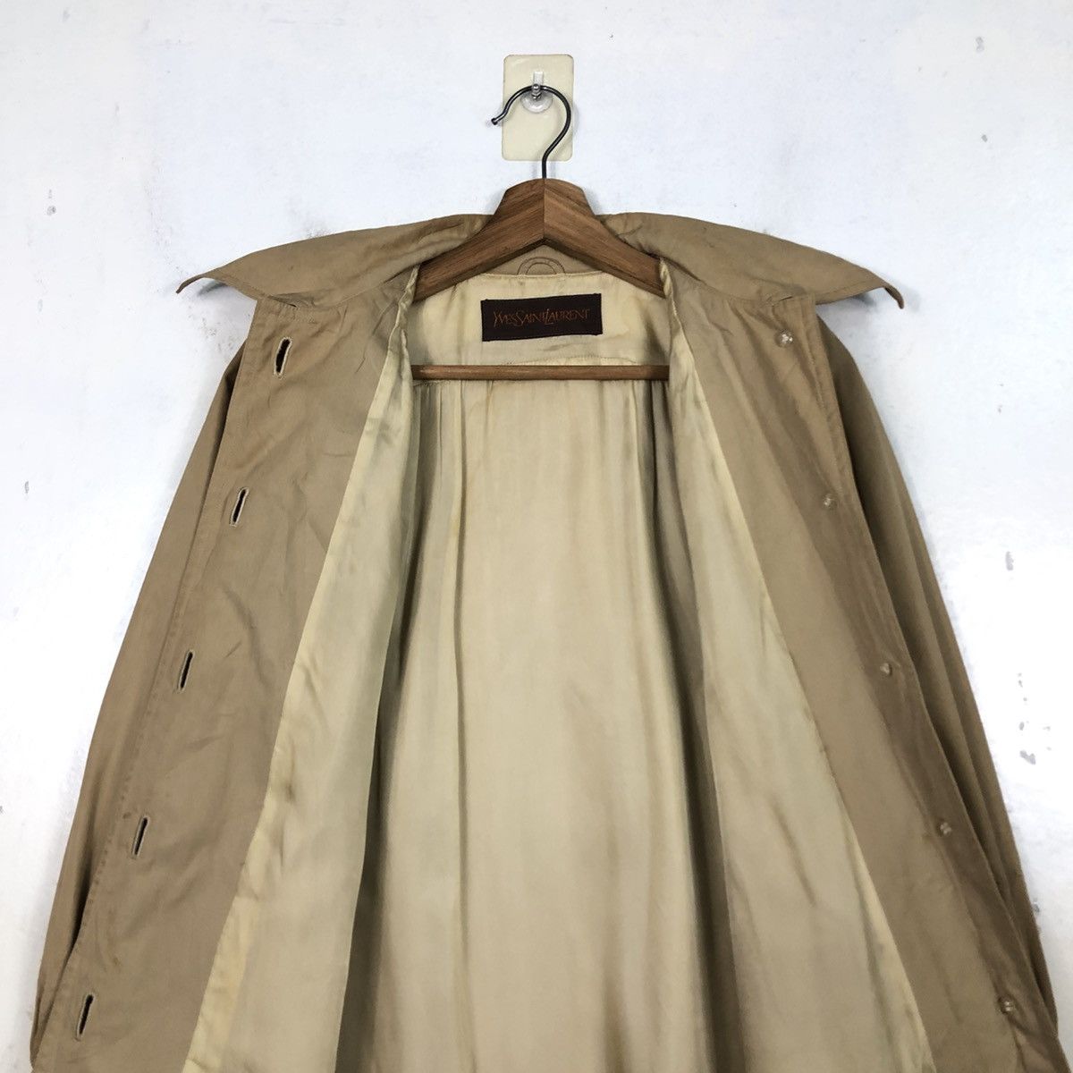 Yves Saint Laurent Vintage Long Jacket Button Yves Saint Laurent Size US M / EU 48-50 / 2 - 18 Thumbnail