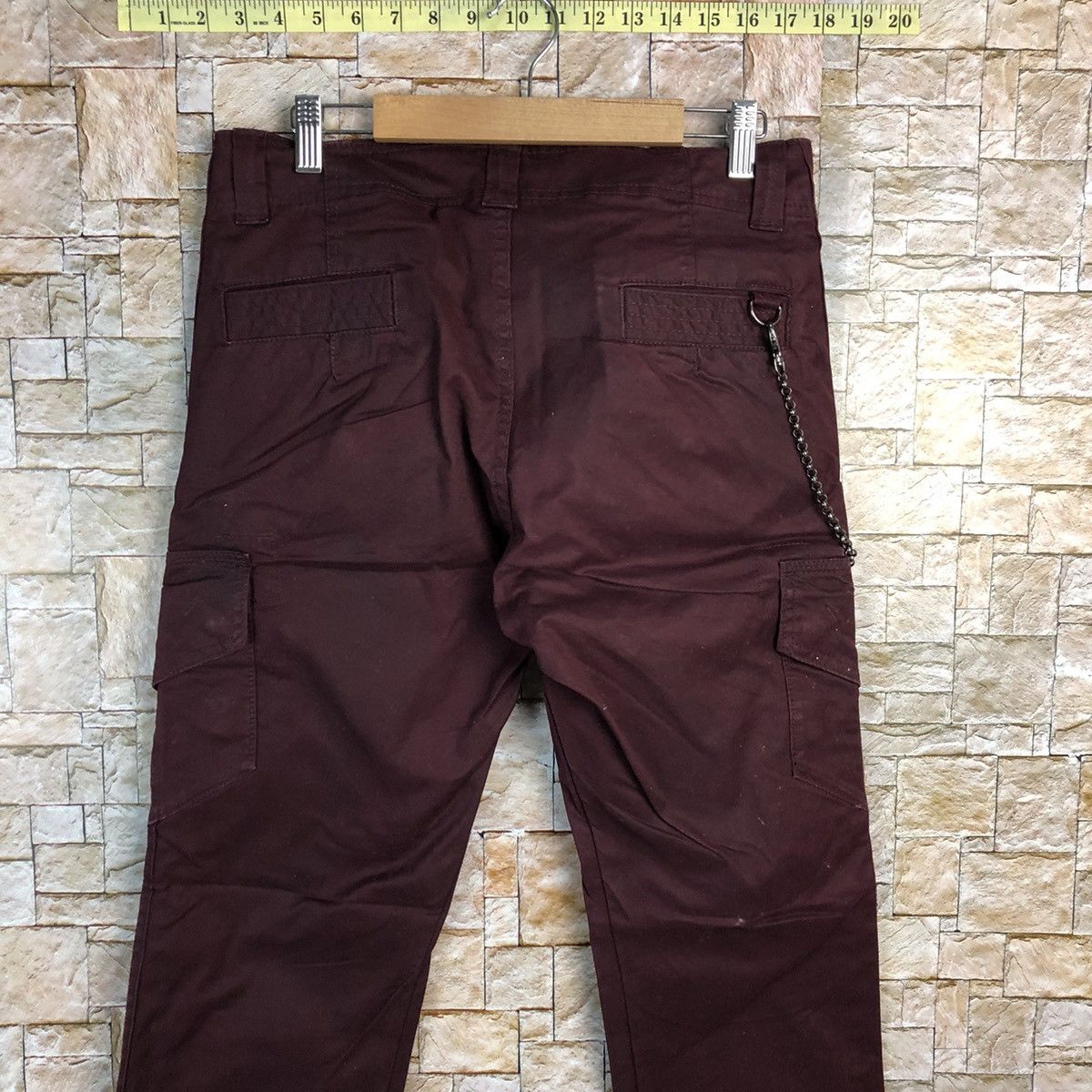 semanticdesign Semantic Design Dark Purple Cargo Multipocket Pants #A119 Size US 30 / EU 46 - 15 Thumbnail