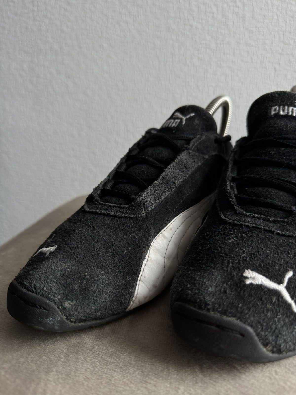 Puma PUMA SPEEDCAT LEATHER LOW TOP SHOES BLACK CLASSIC Size US 6.5 / IT 36.5 - 5 Thumbnail