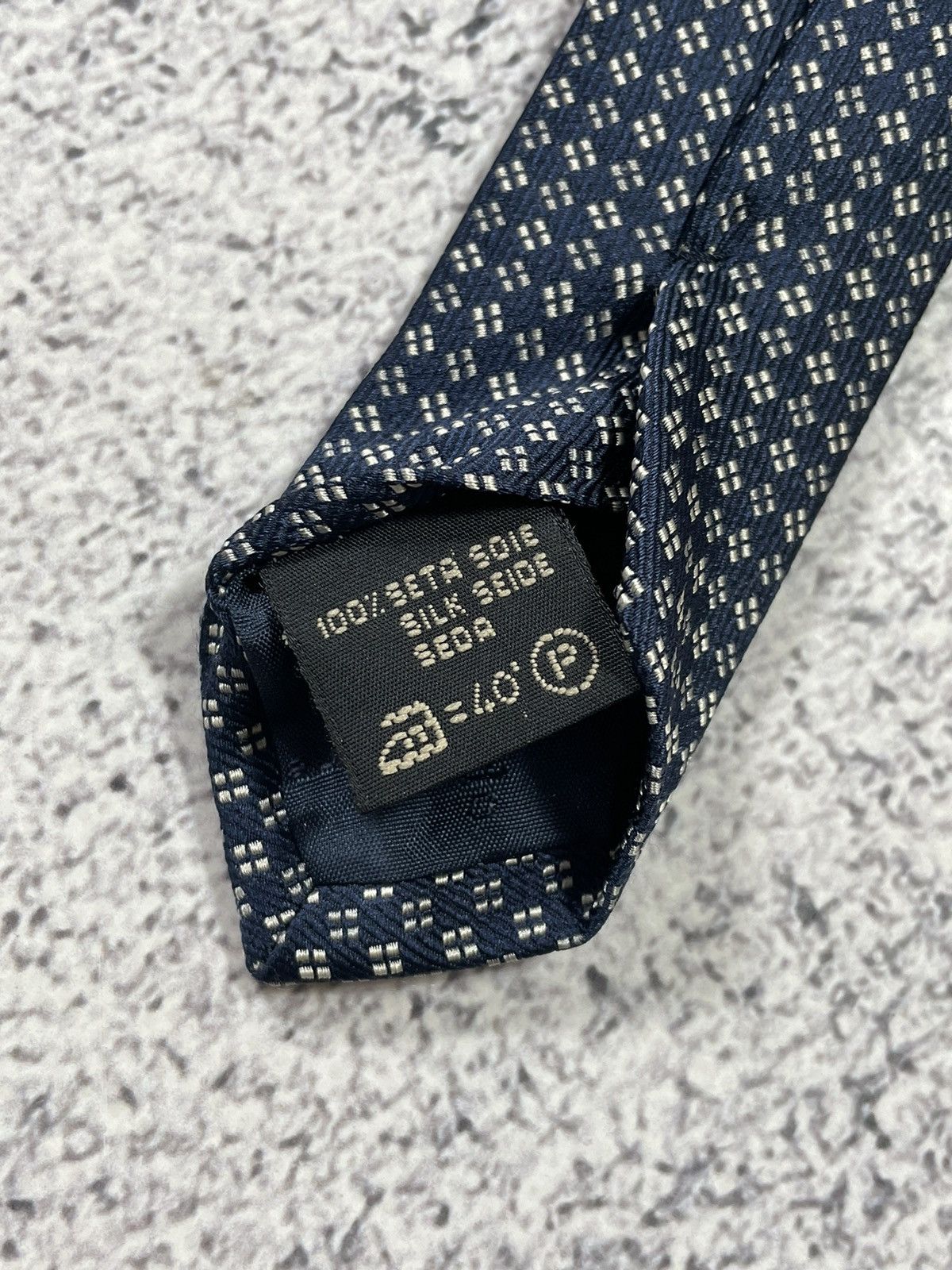 Ermenegildo Zegna × Vintage Vintage Ermenegildo Zegna Silk Tie Size ONE SIZE - 9 Thumbnail