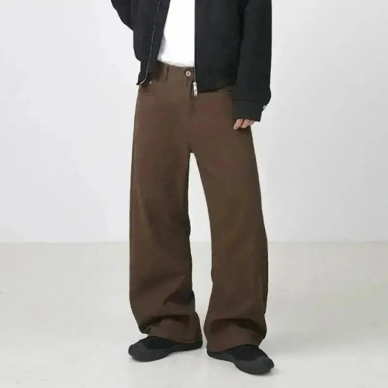 Japanese Brand Streetwear Casual Straight Trousers Wide Leg Jeans Size US 32 / EU 48 - 6 Thumbnail