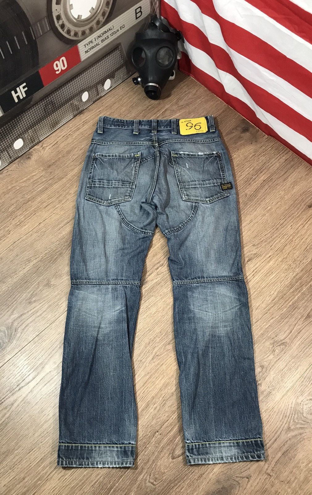 G-Star × Vintage Vintage G Star Raw denim pants Jeans Size US 31 - 8 Thumbnail