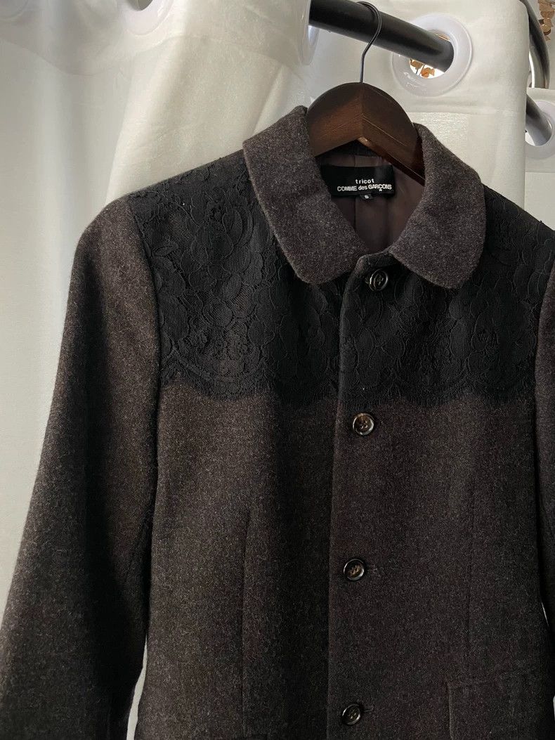 Comme des Garcons Comme des Garçons Medieval Women's Lace blazer Size S / US 4 / IT 40 - 3 Thumbnail